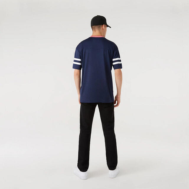 Maillot NFL New England Patriots New Era Mesh Bleu marine 4/7
