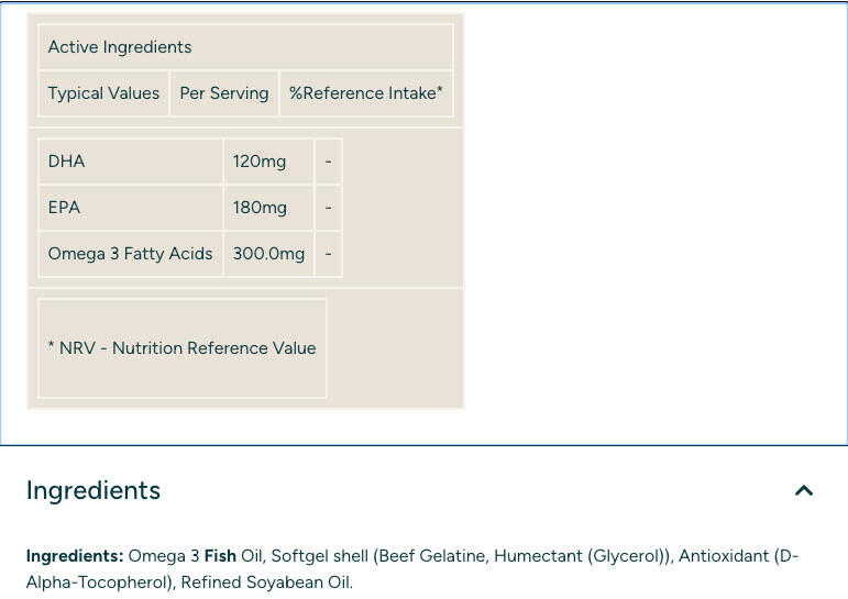 Omega 3 - Omega 3 (250 Caps) 3/3