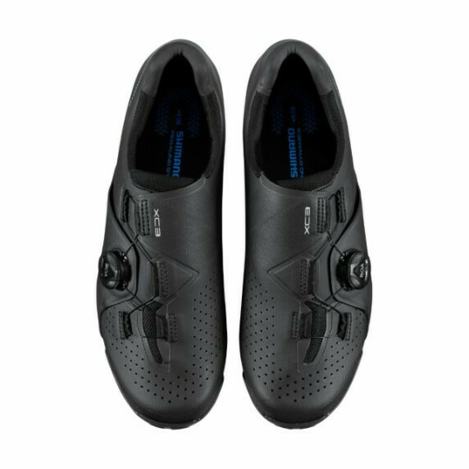 SHIMANO Schuhe MTB SH-XC3 SPD Schwarz - 40 2/7