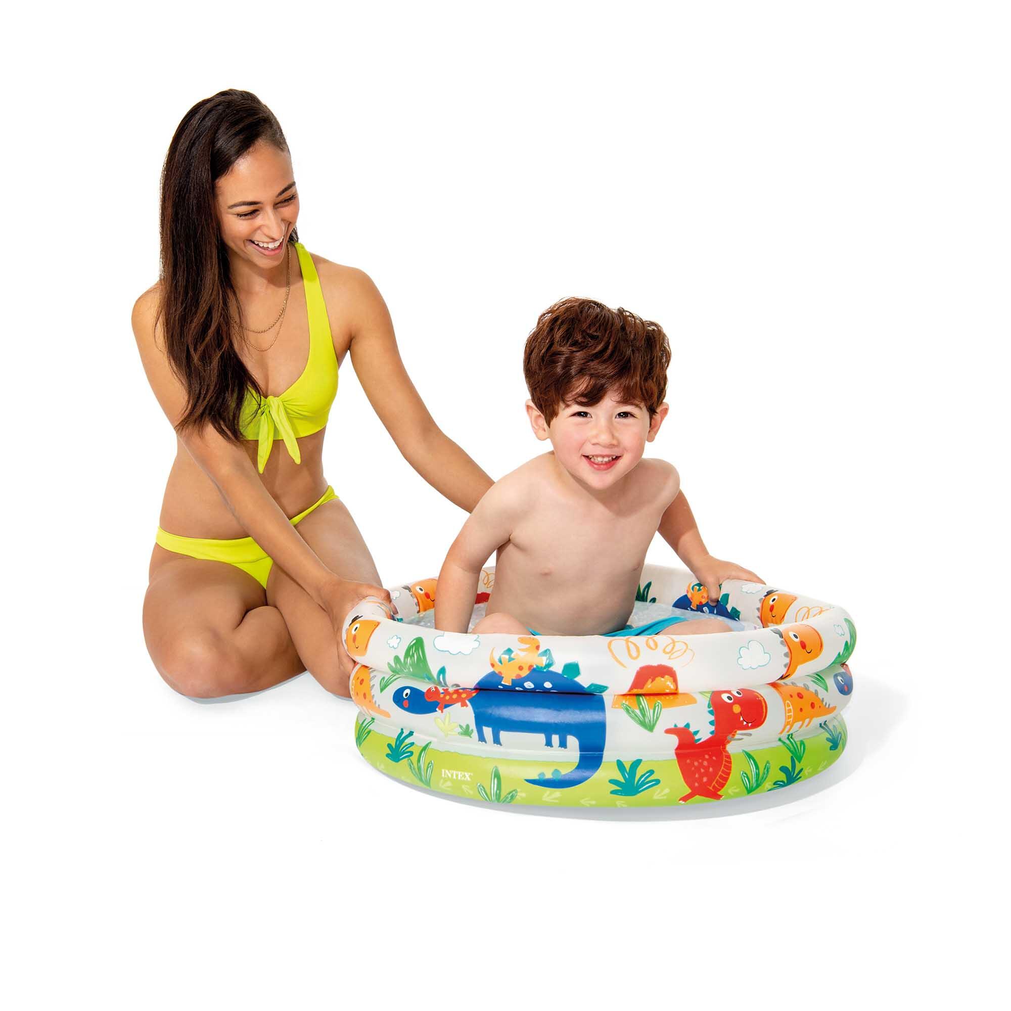 Intex Baby zwembad beer en konijn 61x22 cm 2/5