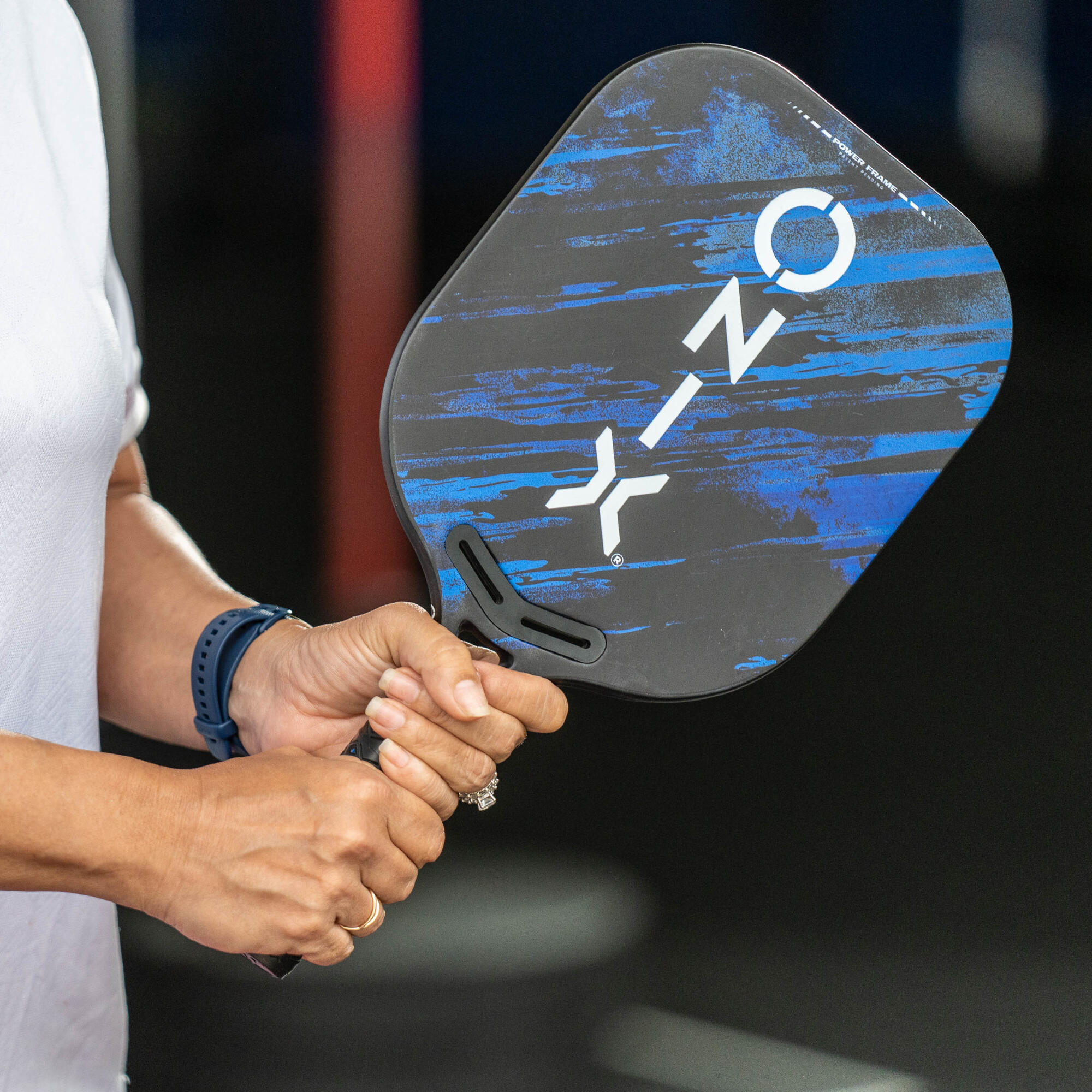 ONIX Pickleball Paddle Malice 14 DB Open Throat Blue 7/7