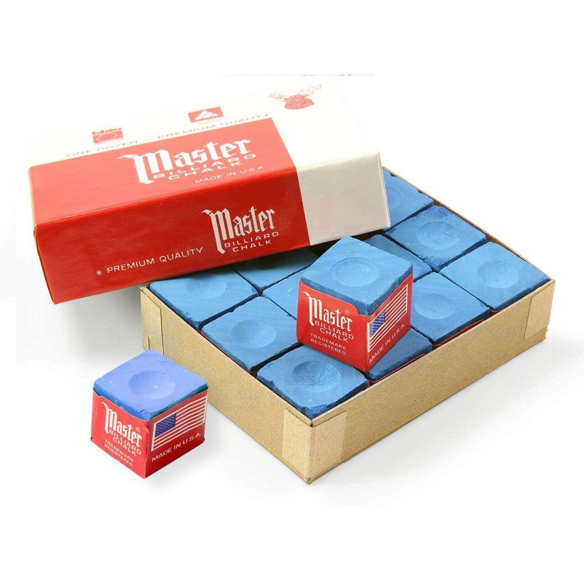 Master - Craie Billard - Bleue Adulte - Craie De Billard - Bleu - Taille Unique - Decathlon