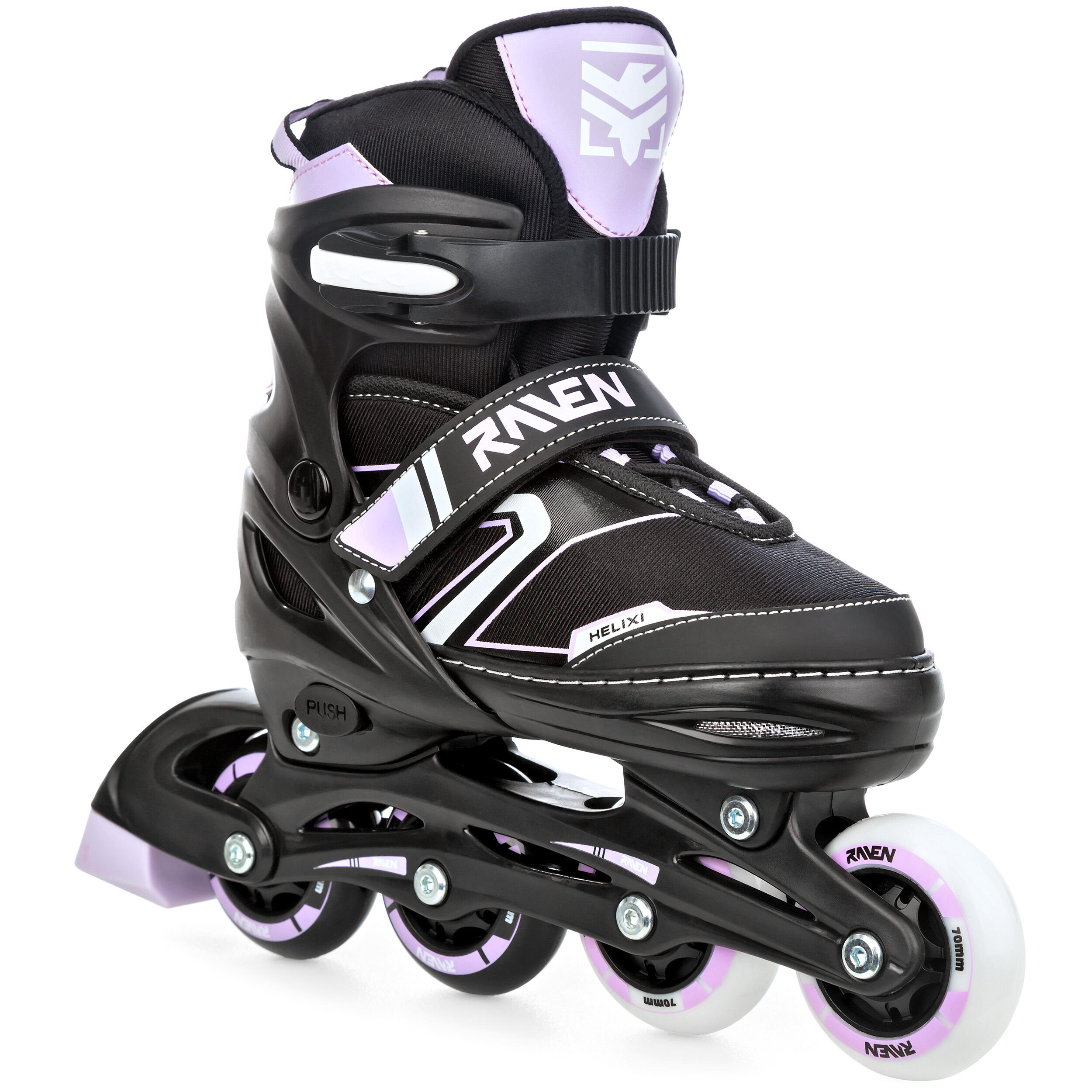 RAVEN Verstellbarer Rollschuhe Helixi Leuchtende LED-Räder