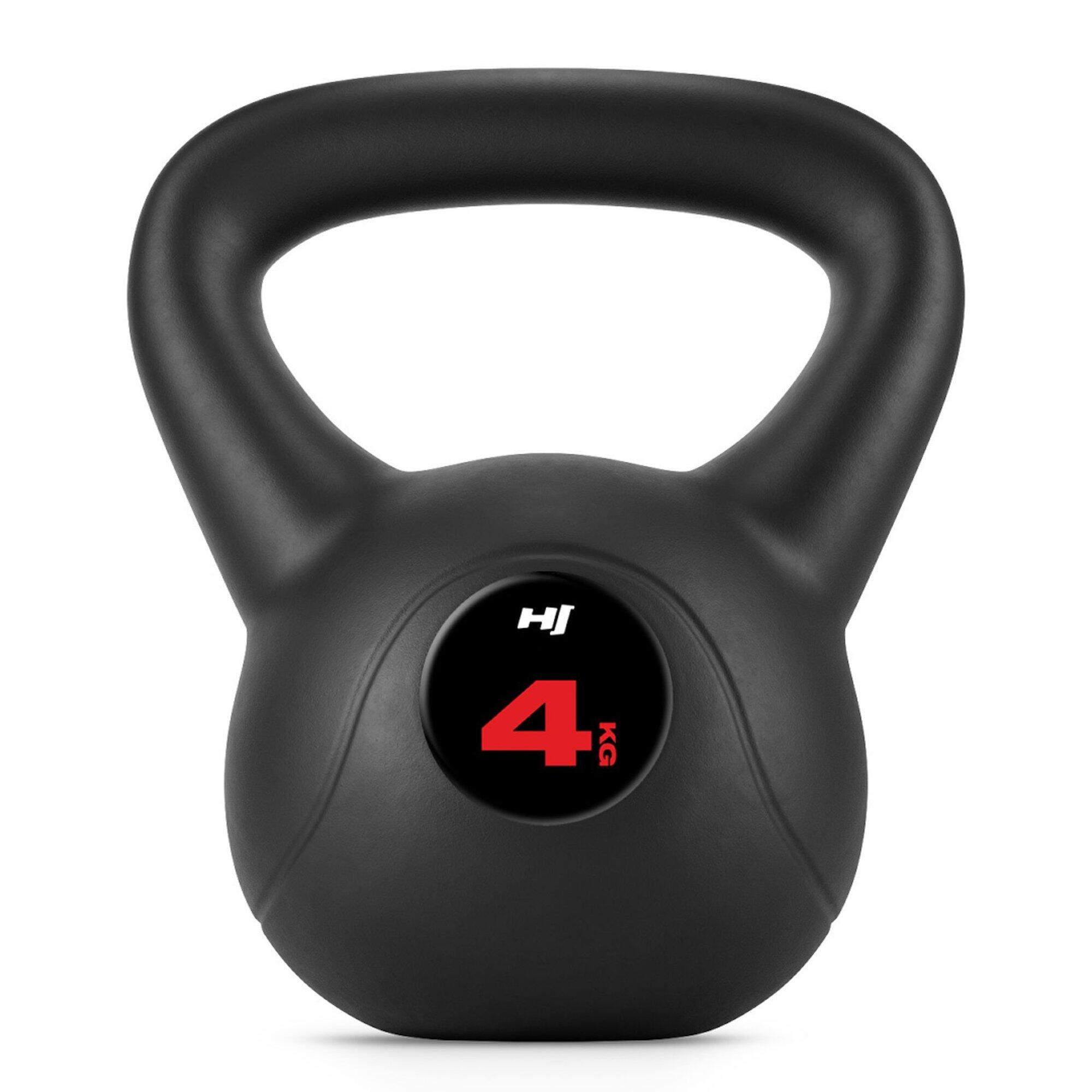 HOP-SPORT Vinylová činka Kettlebell 4kg