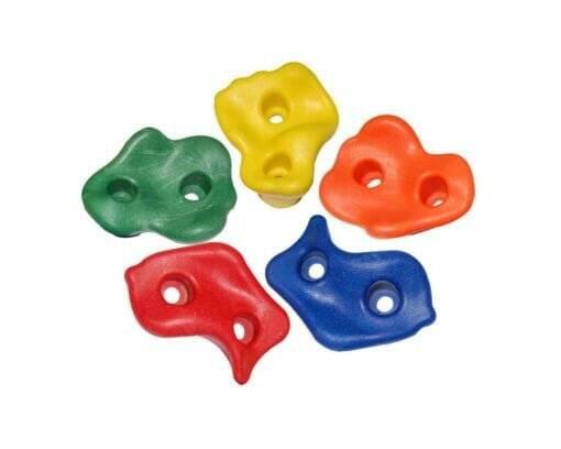 Mânere din plastic pentru alpinism M 5 buc culoare