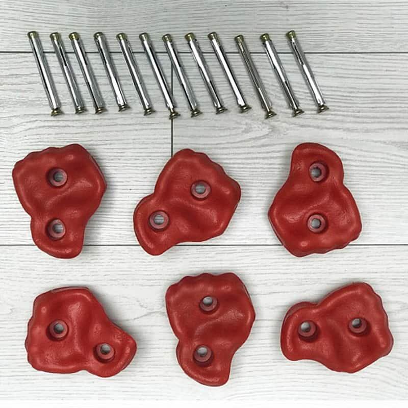 Griffes d'escalade M 6 pcs jaune 4/4