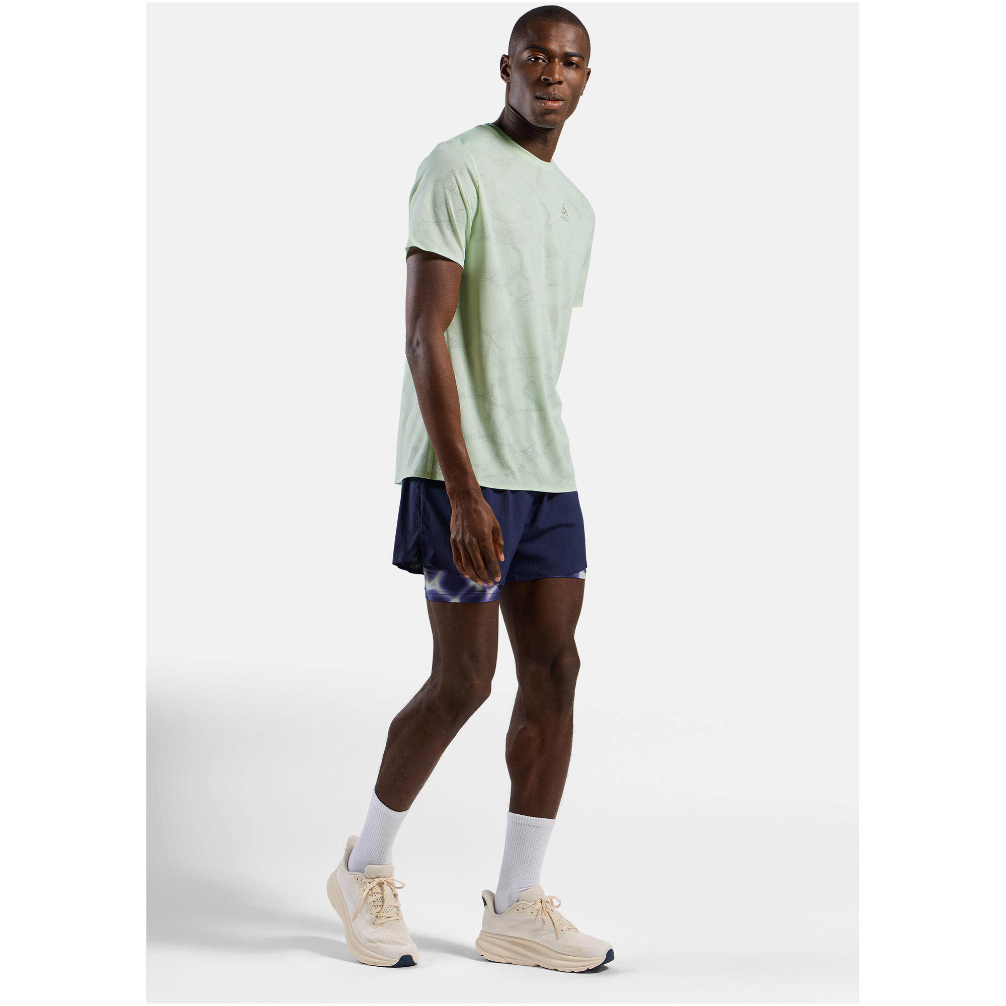 Spodenki męskie Odlo ZEROWEIGHT 5 INCH 2-in-1 short 3/7