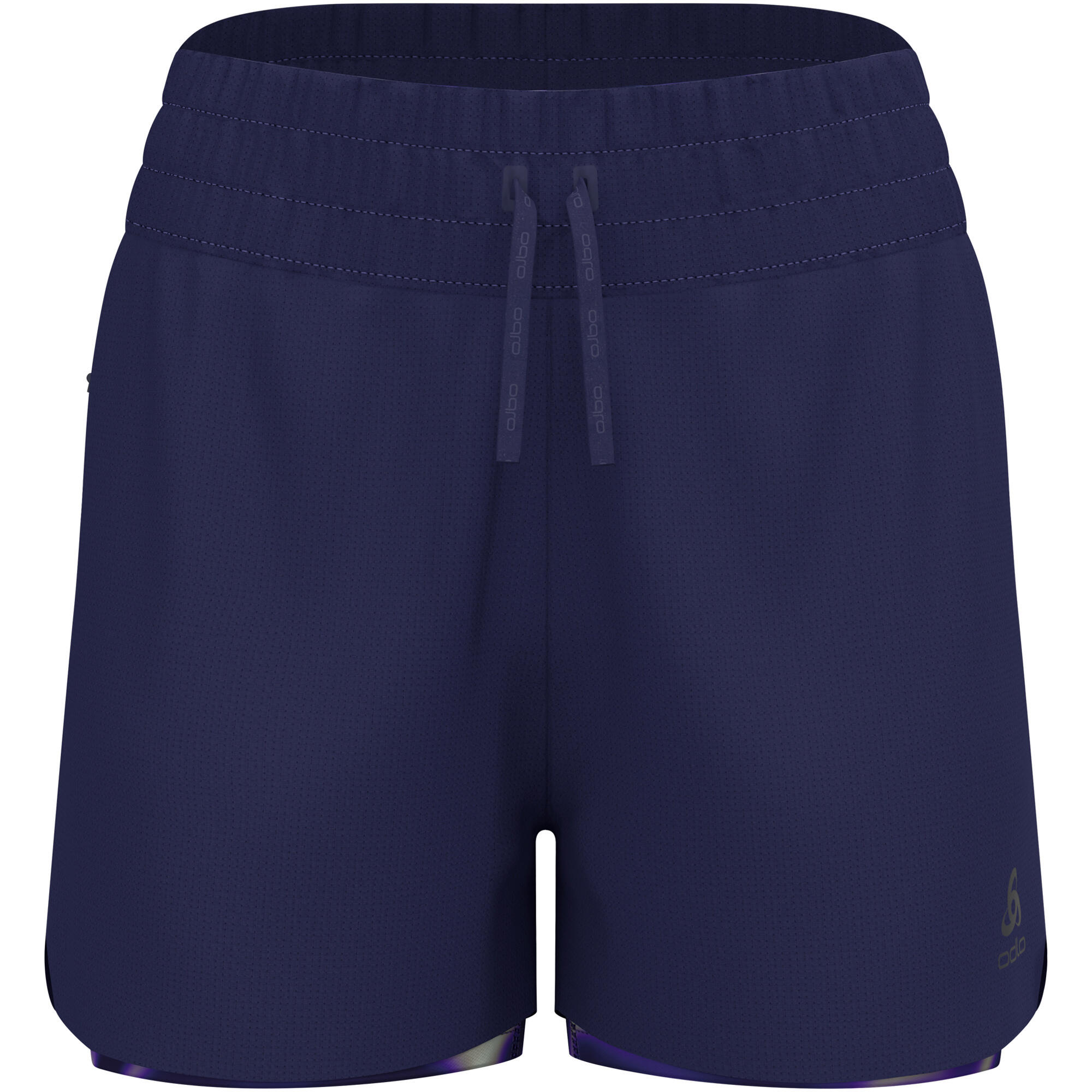 Spodenki damskie Odlo ZEROWEIGHT 3 INCH PRINT 2-in-1 short 7/7