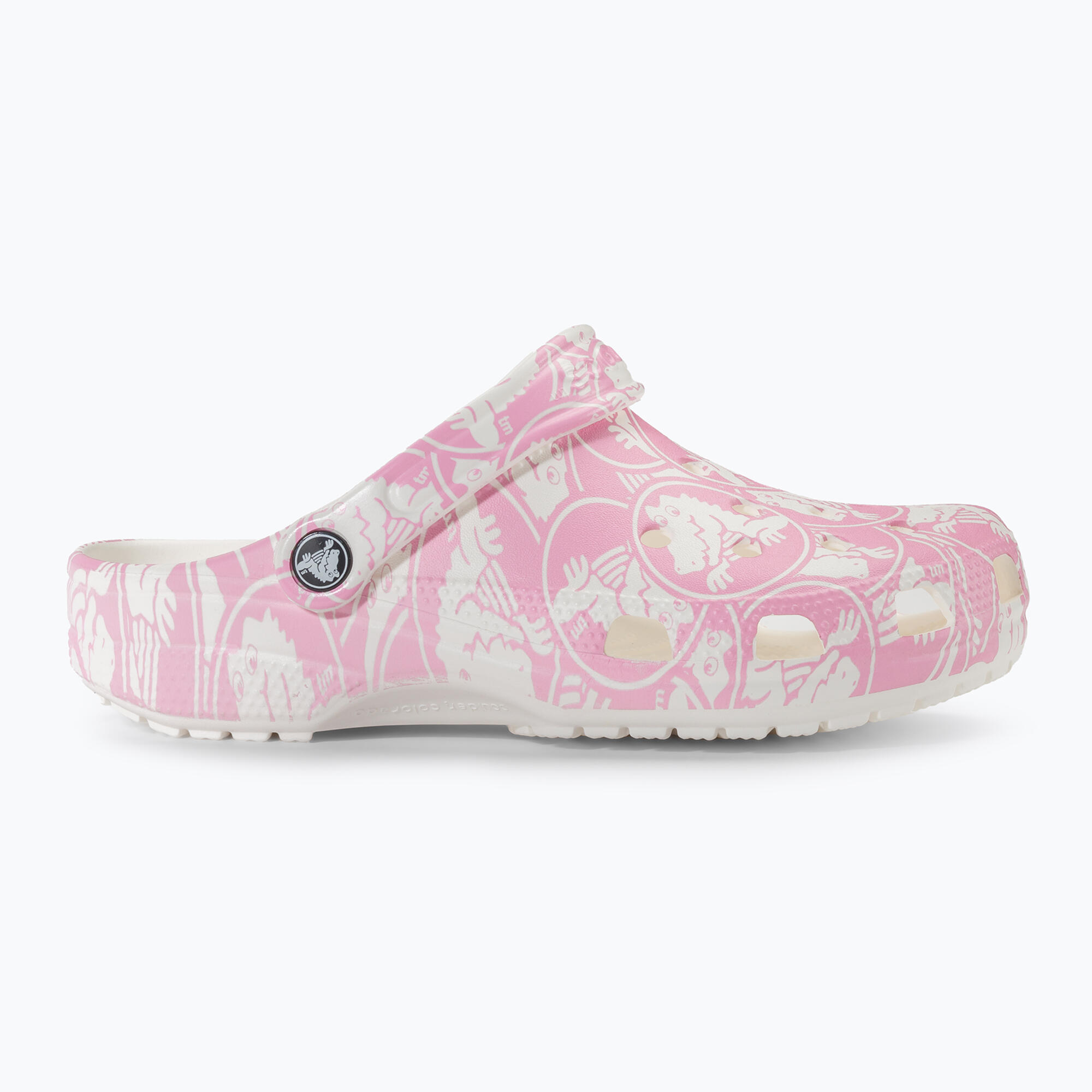 Crocs Classic Duke Print Clog Pantoletten 3/5