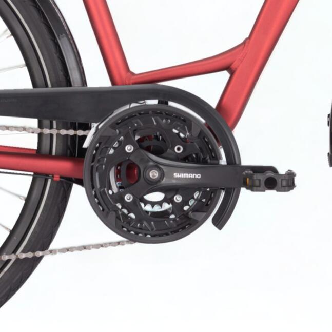 Rower Kettler Traveller 2.0 27G W Red 45 Cm (S)