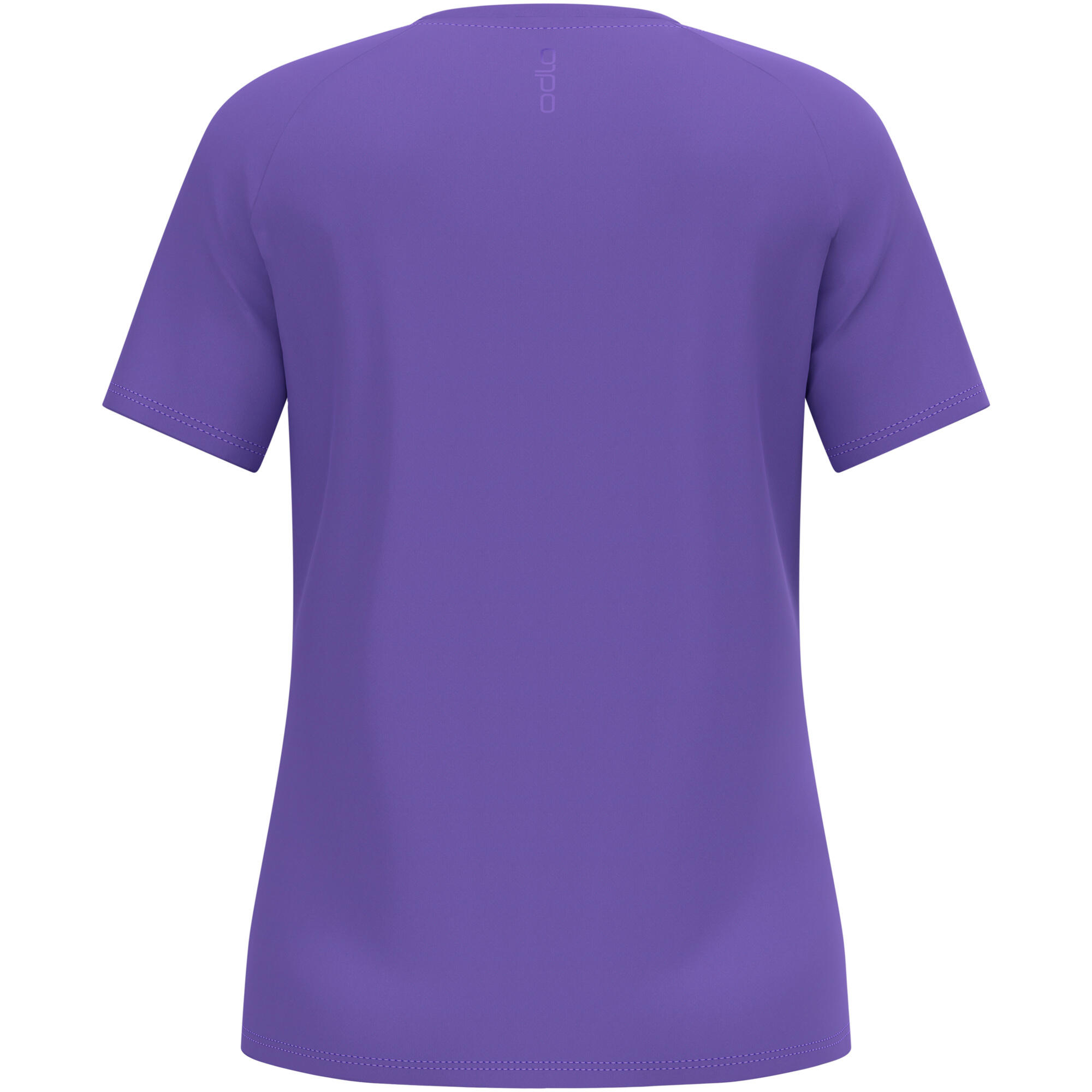 T-Shirt Running Odlo Essential Print Violet Femme 6/6