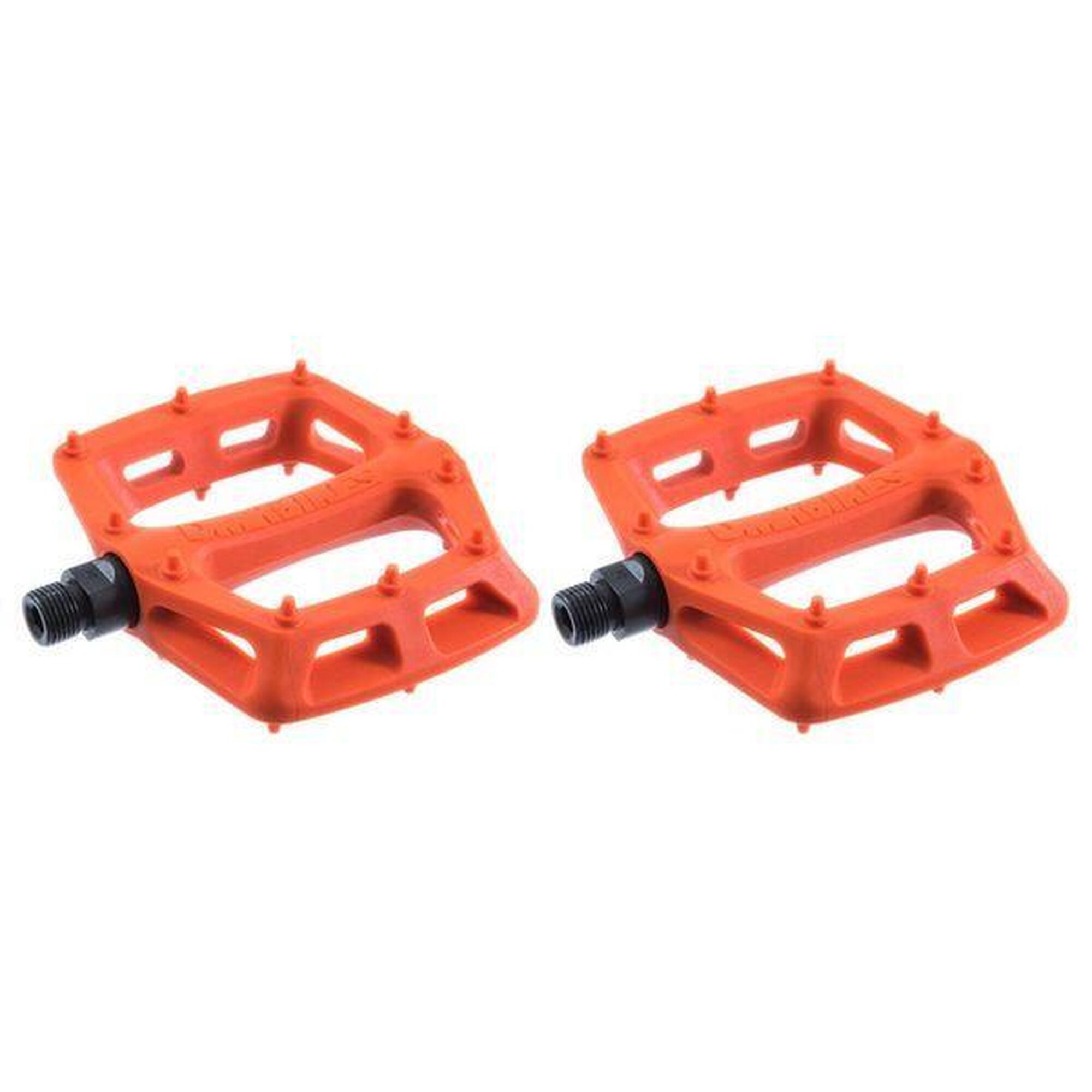 Pédales Plates DMR VAULT Chrome Noir