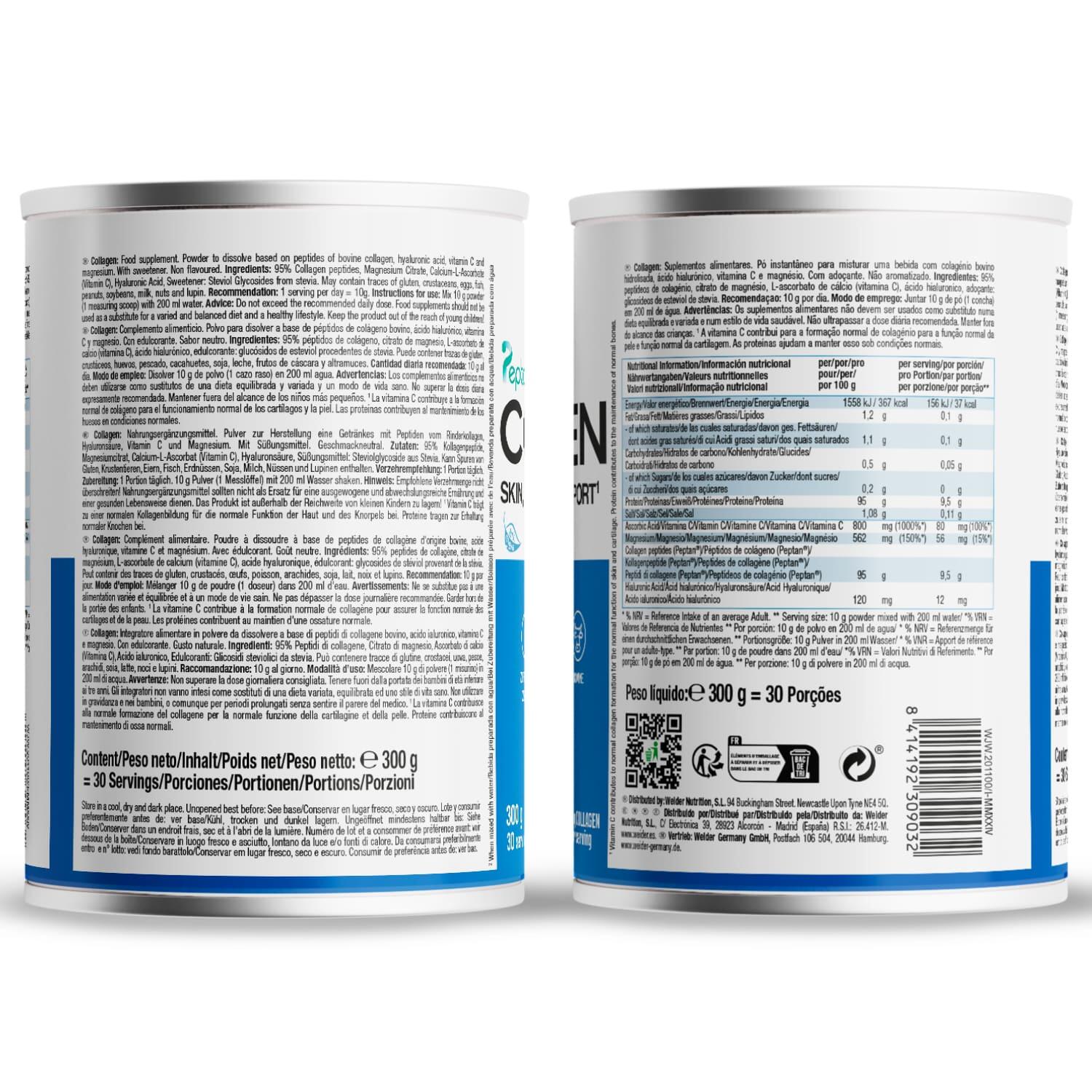 Weider Collagen Powder - unflavoured (300g) Unflavoured - Eiweiße - Kollagen 7/7