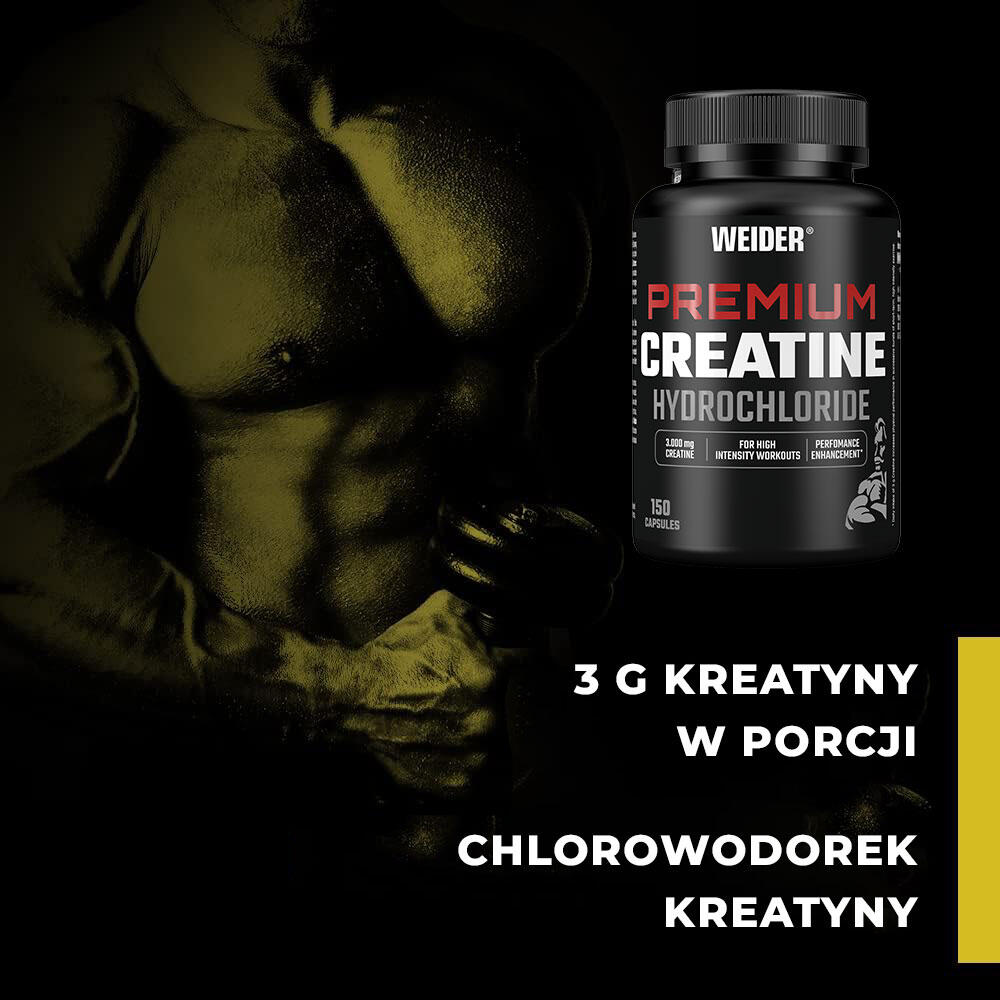 Weider Creatine HCL (150 Caps) Unflavoured - Créatine - Créatine HCL 4/7