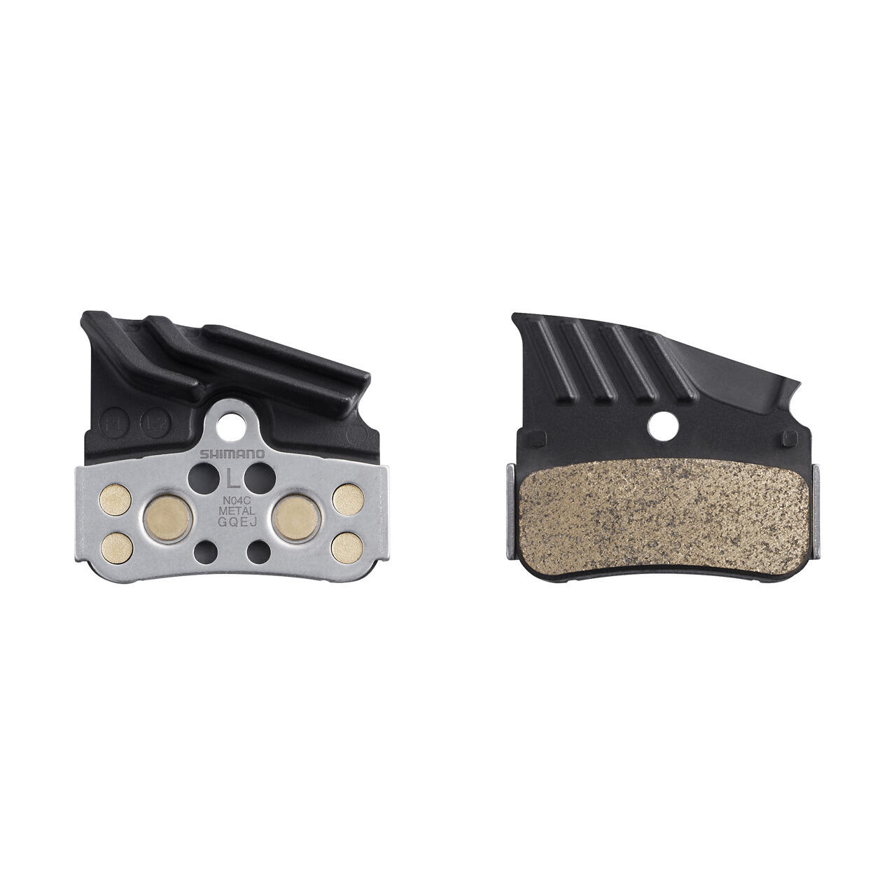 Shimano N04C-MF Metallic-Bremsbeläge für Shimano XTR / Deore XT / SLX Bremsen 4/5