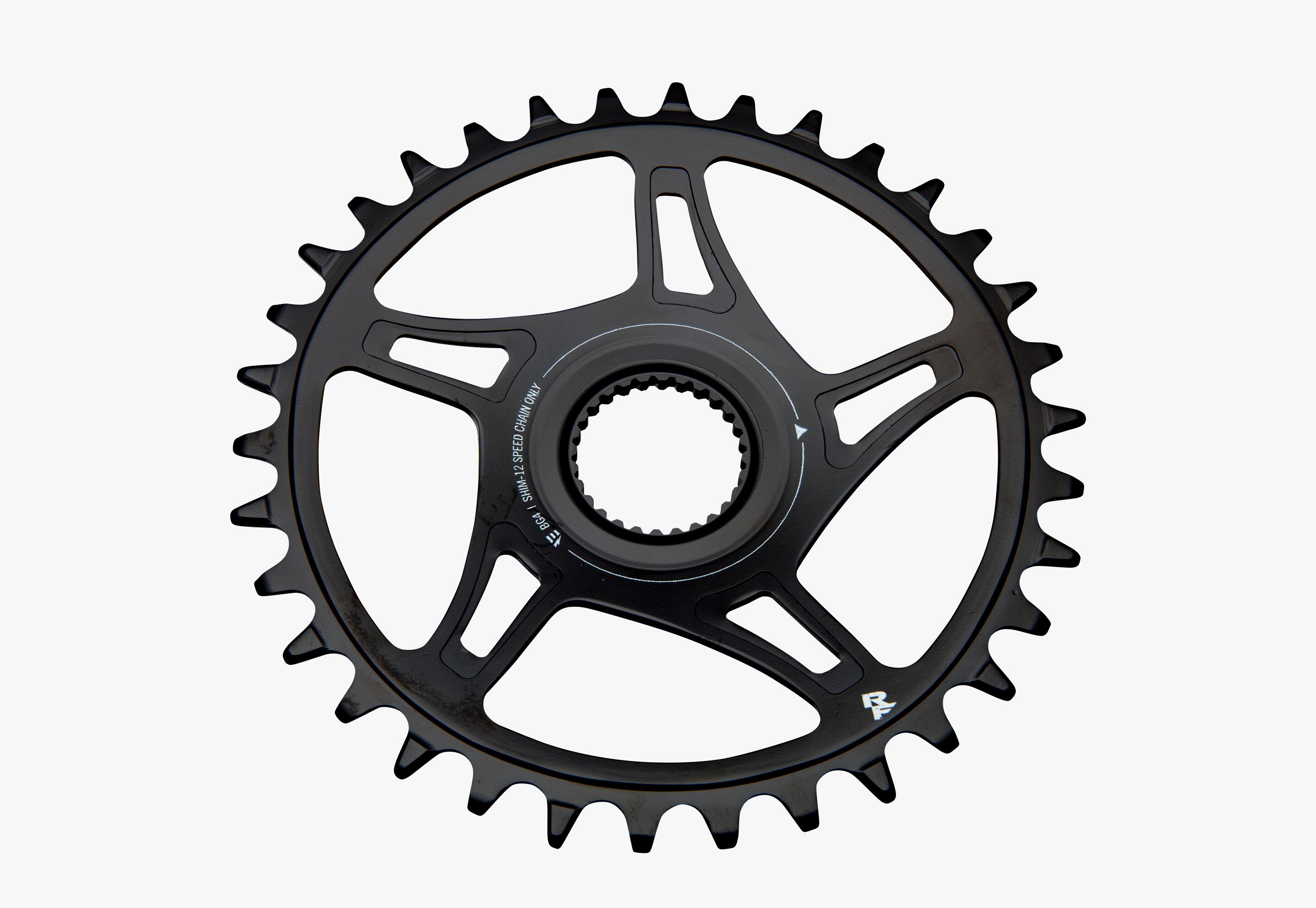 Corona Bosch Gen4 DirectMount - Shimano 12v - 34t - linea catena 55mm - acciaio 3/3