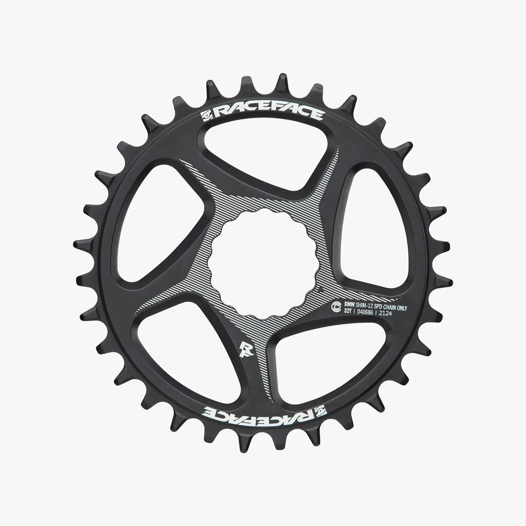 Direct Mount Wide (55mm) Shimano 12v chainring - black