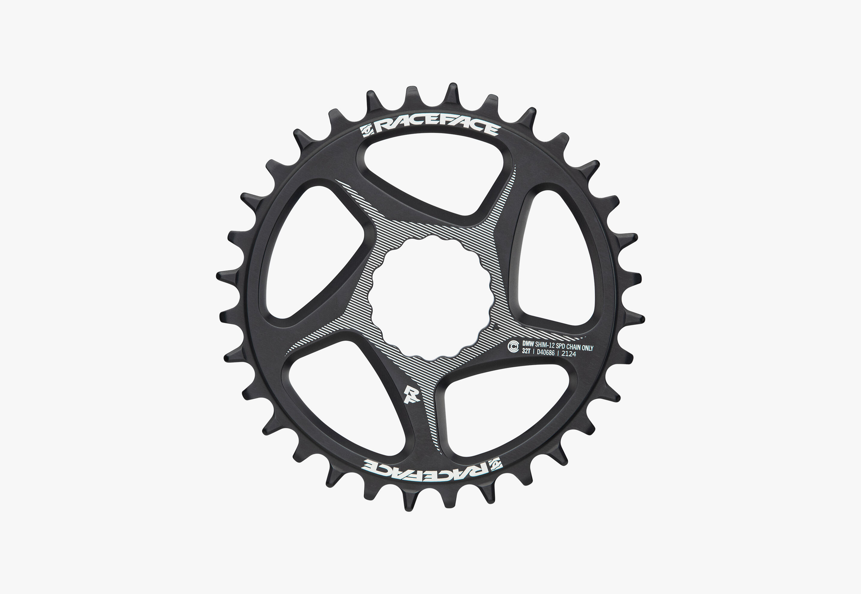 RACE FACE Corona Shimano Direct Mount Wide (55 mm) 12v - 34t - nera