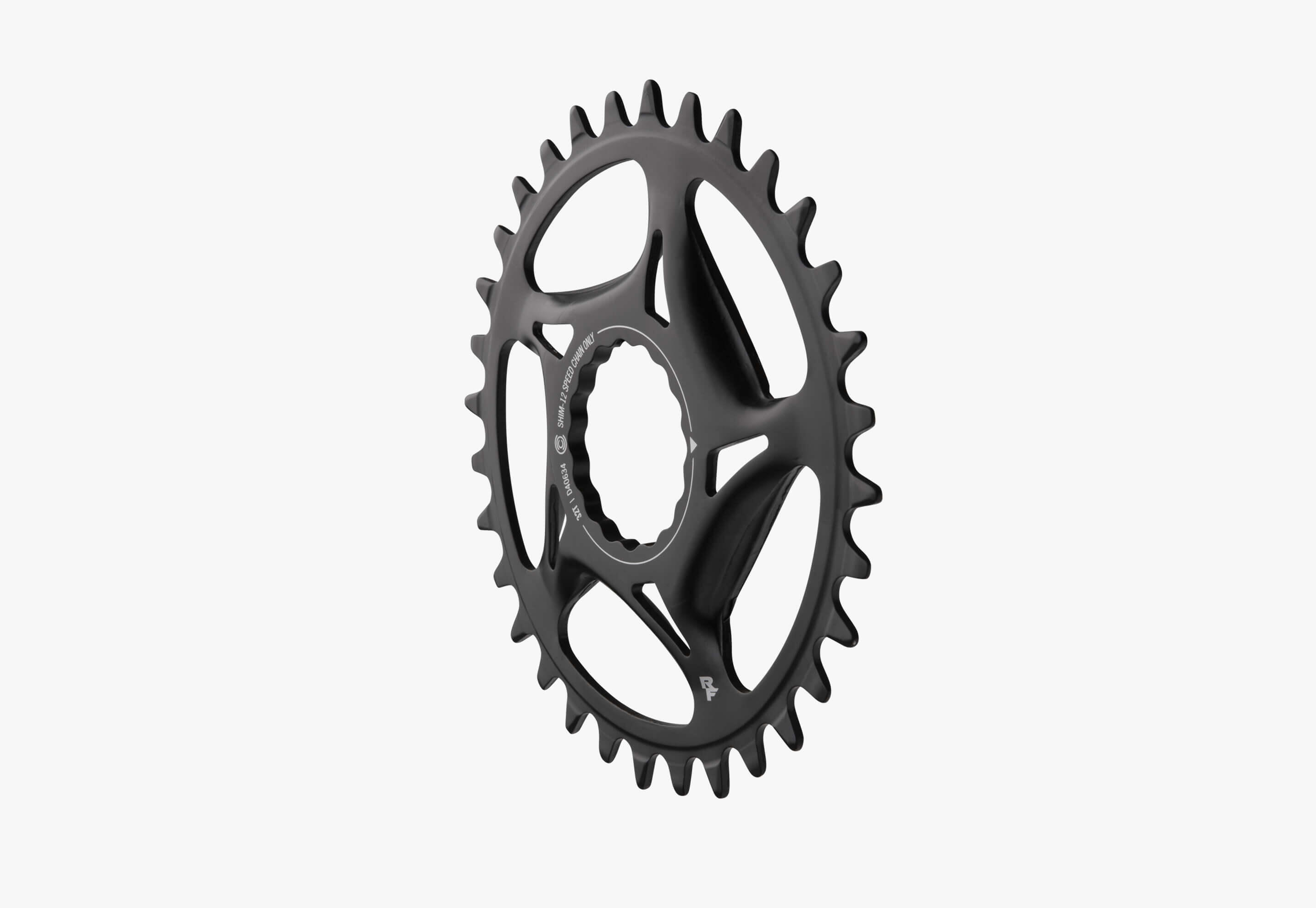 Kettingring DM Cinch staal 12-speed Shimano 34 tanden - zwart 3/3