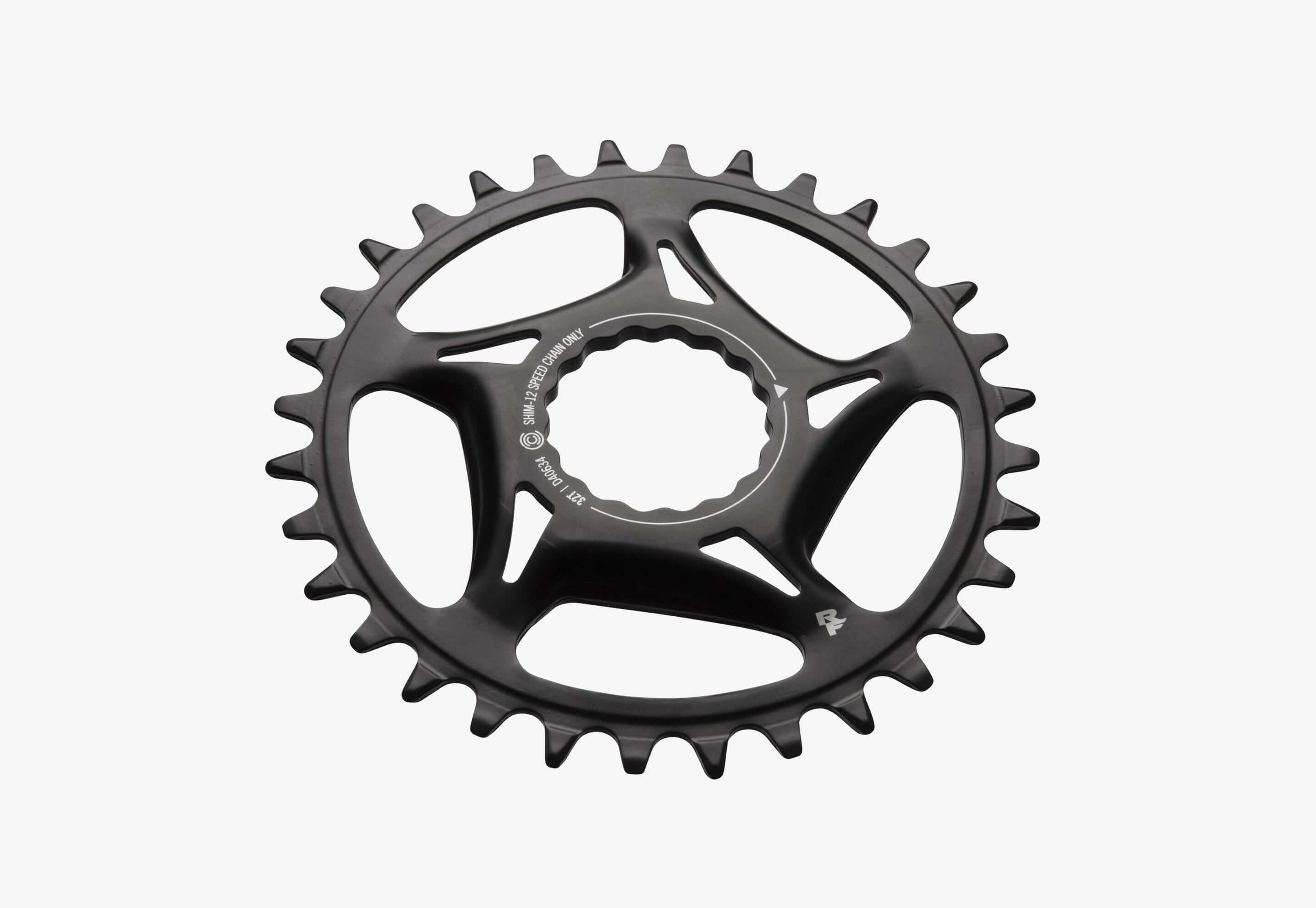 Plato de montaje directo Shimano de 12 velocidades - Acero 2/3