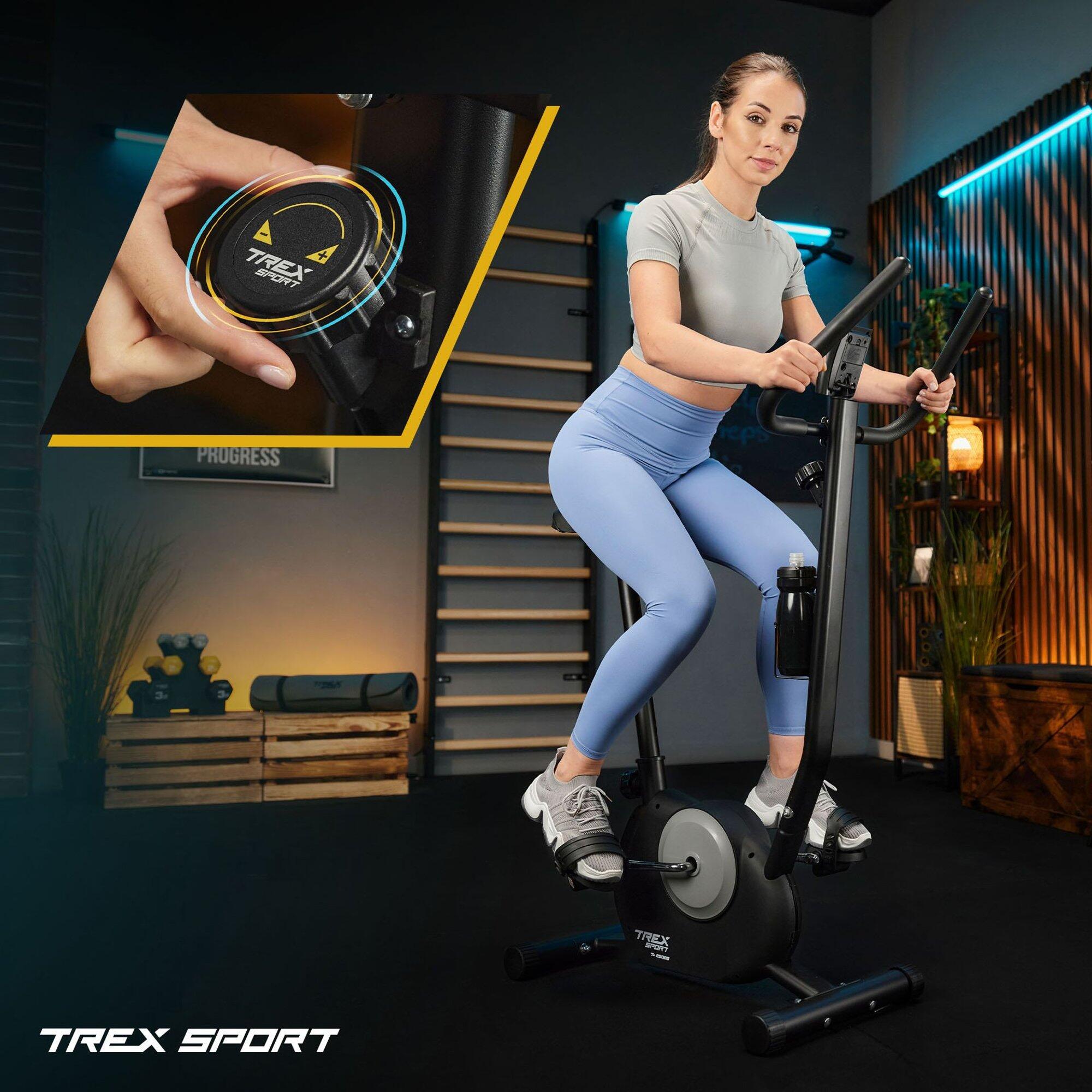 Vélo d'appartement mécanique Trex Sport JOLT TX-250BB noir 2/7