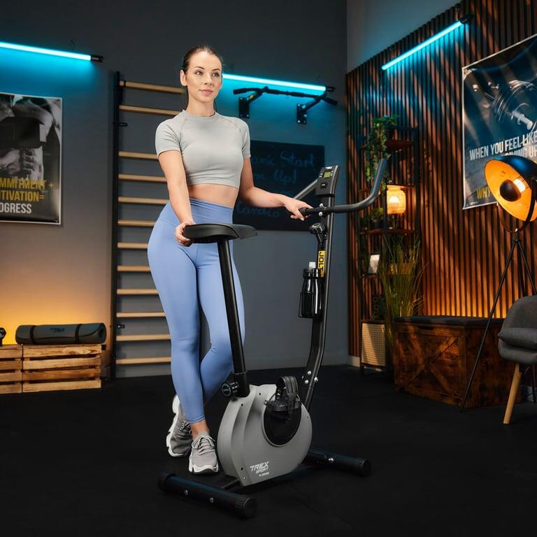 Vélo d'appartement mécanique Trex Sport JOLT TX-250BB gris 7/7