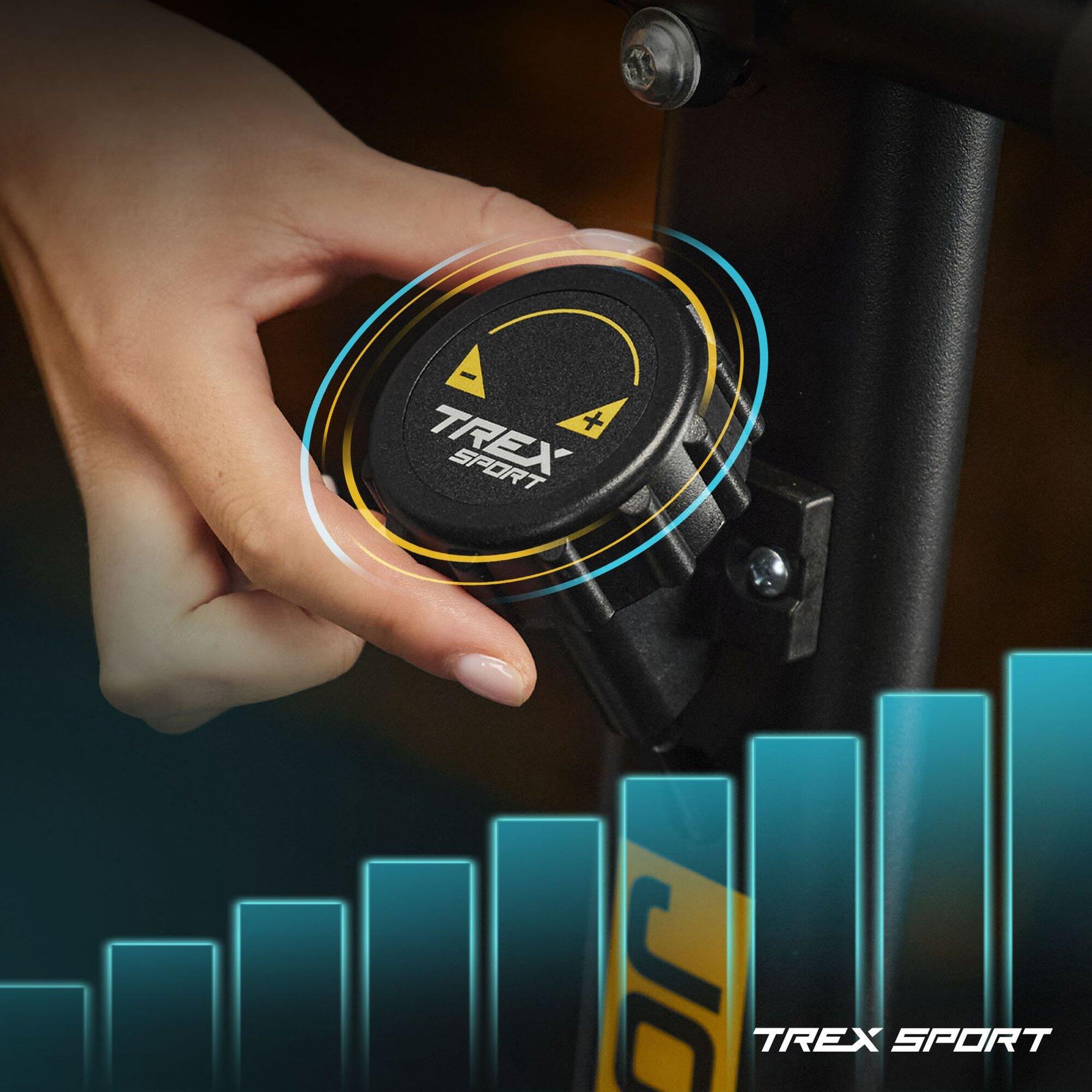 Vélo d'appartement mécanique Trex Sport JOLT TX-250BB noir 4/7