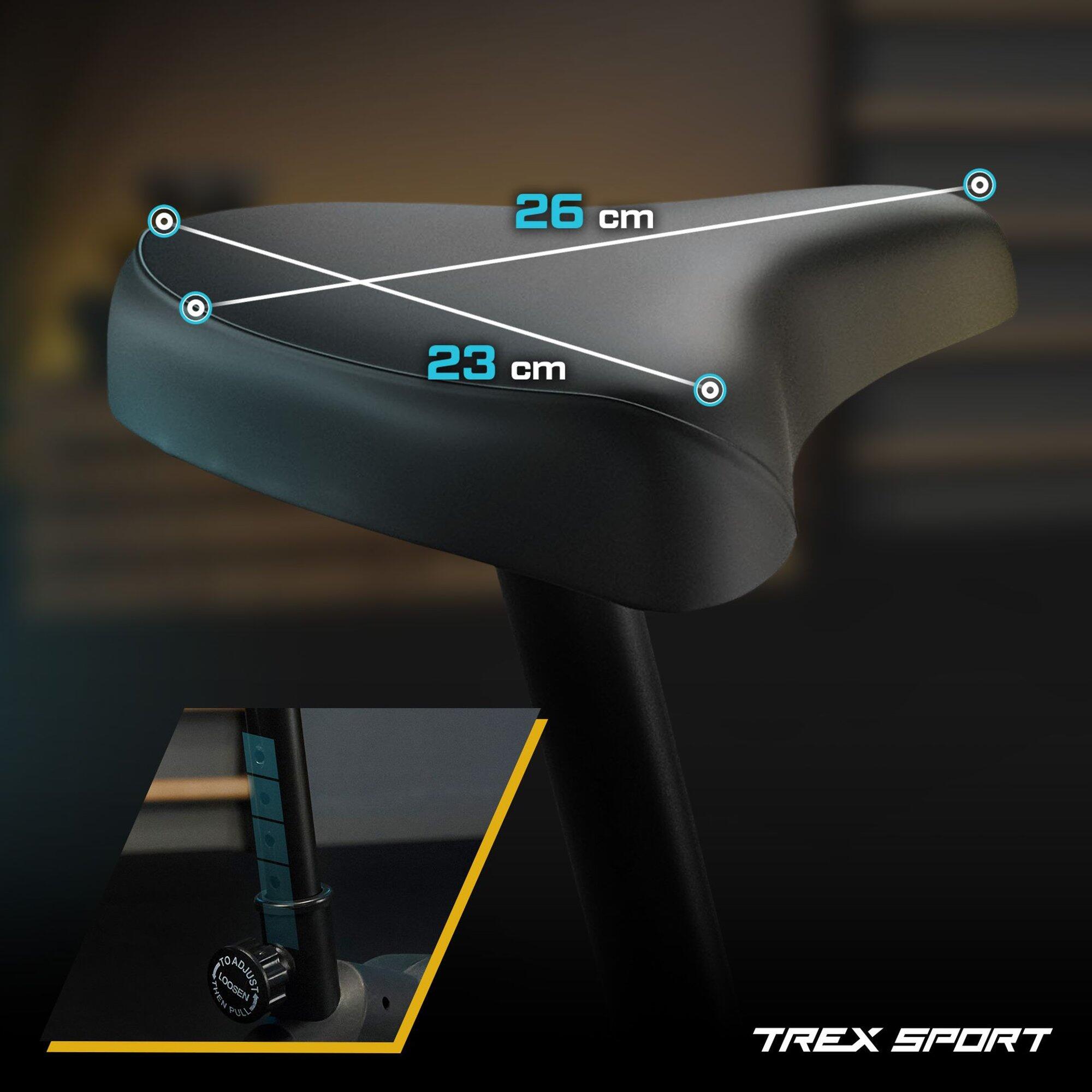 Vélo d'appartement mécanique Trex Sport JOLT TX-250BB noir 6/7