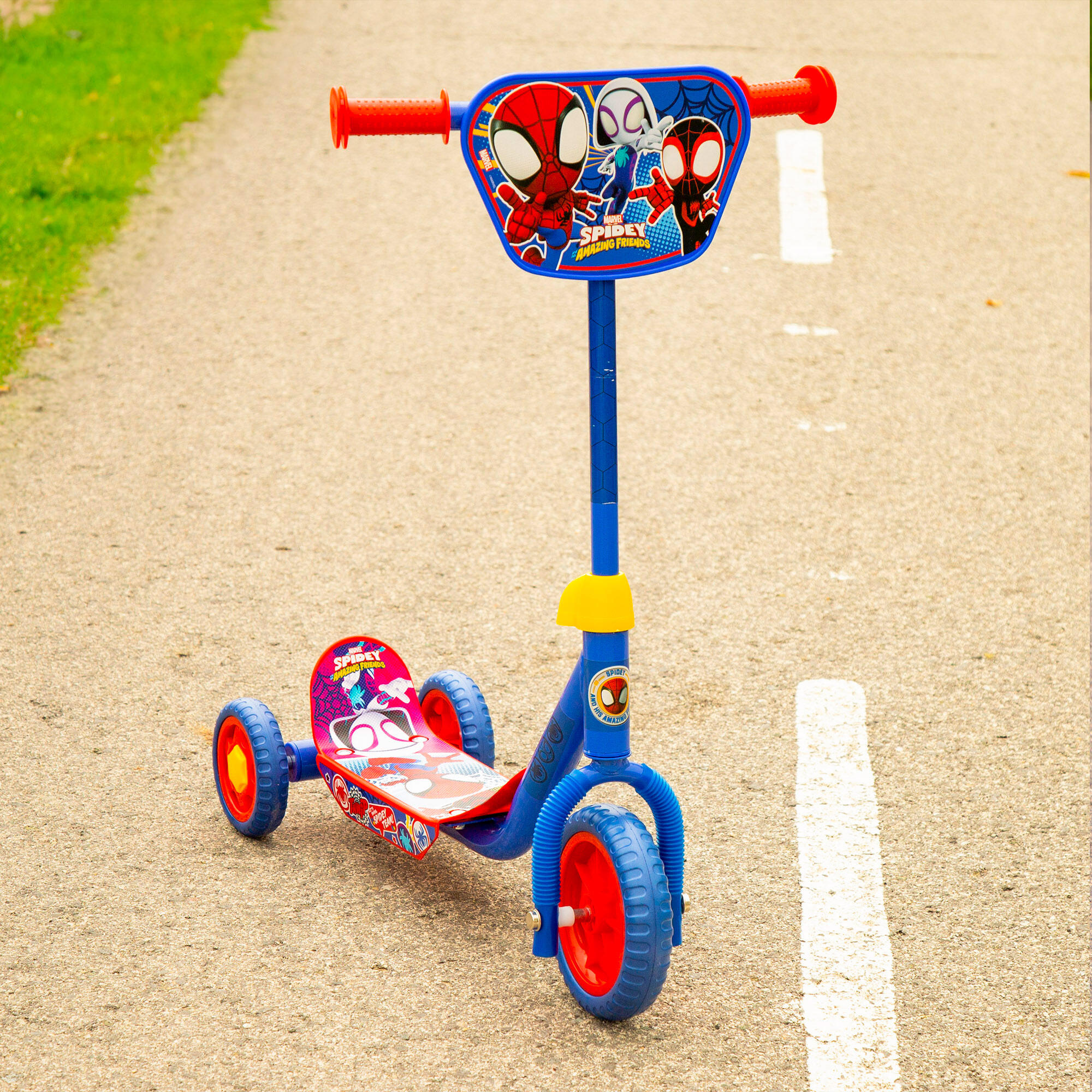 Spidey Patinete 3 ruedas 58x36x65-70 cm máx. 20 kg + 2 años 2/7