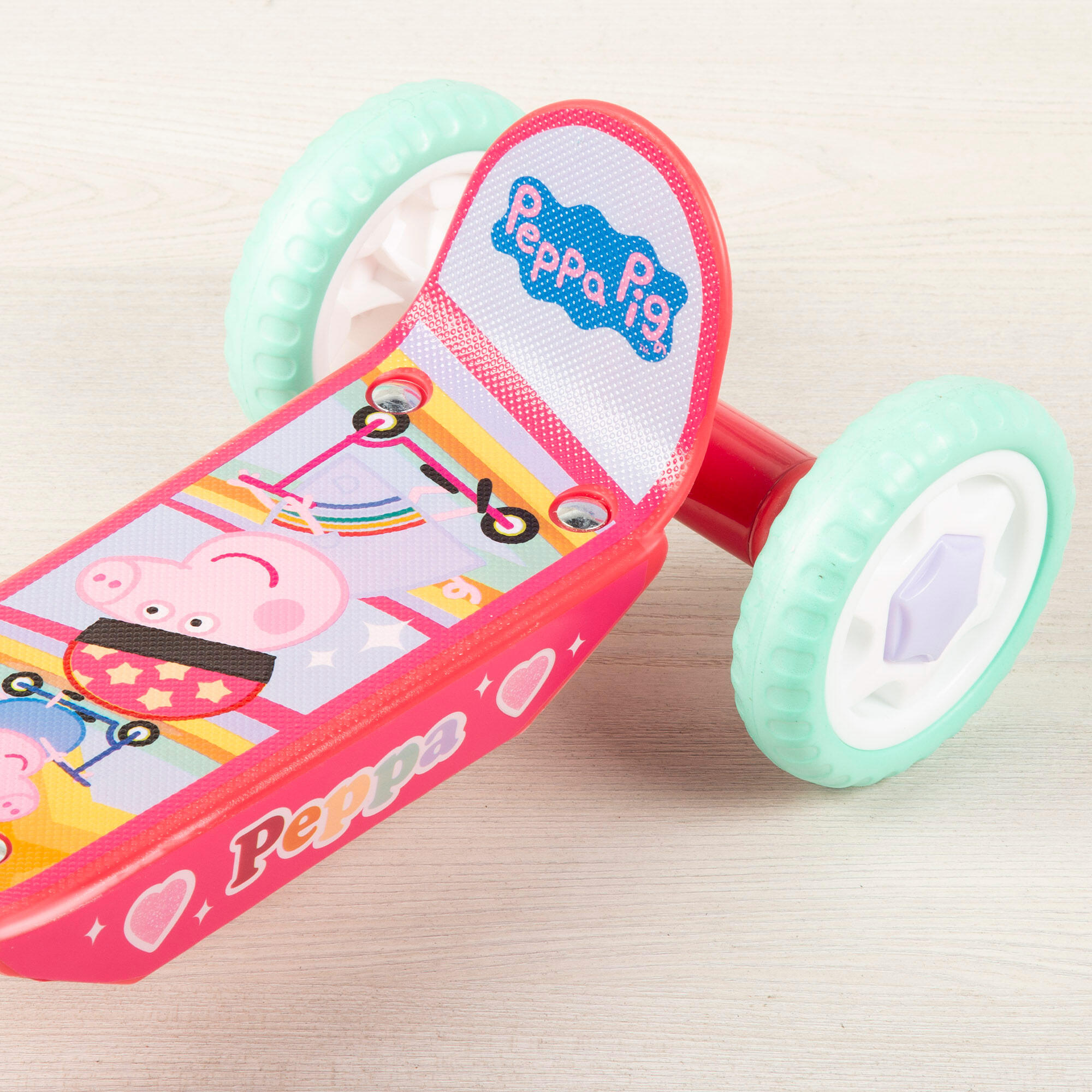Peppa Pig Patinete 3 ruedas 58x36x65-70 cm máx. 20 kg + 2 años 5/7