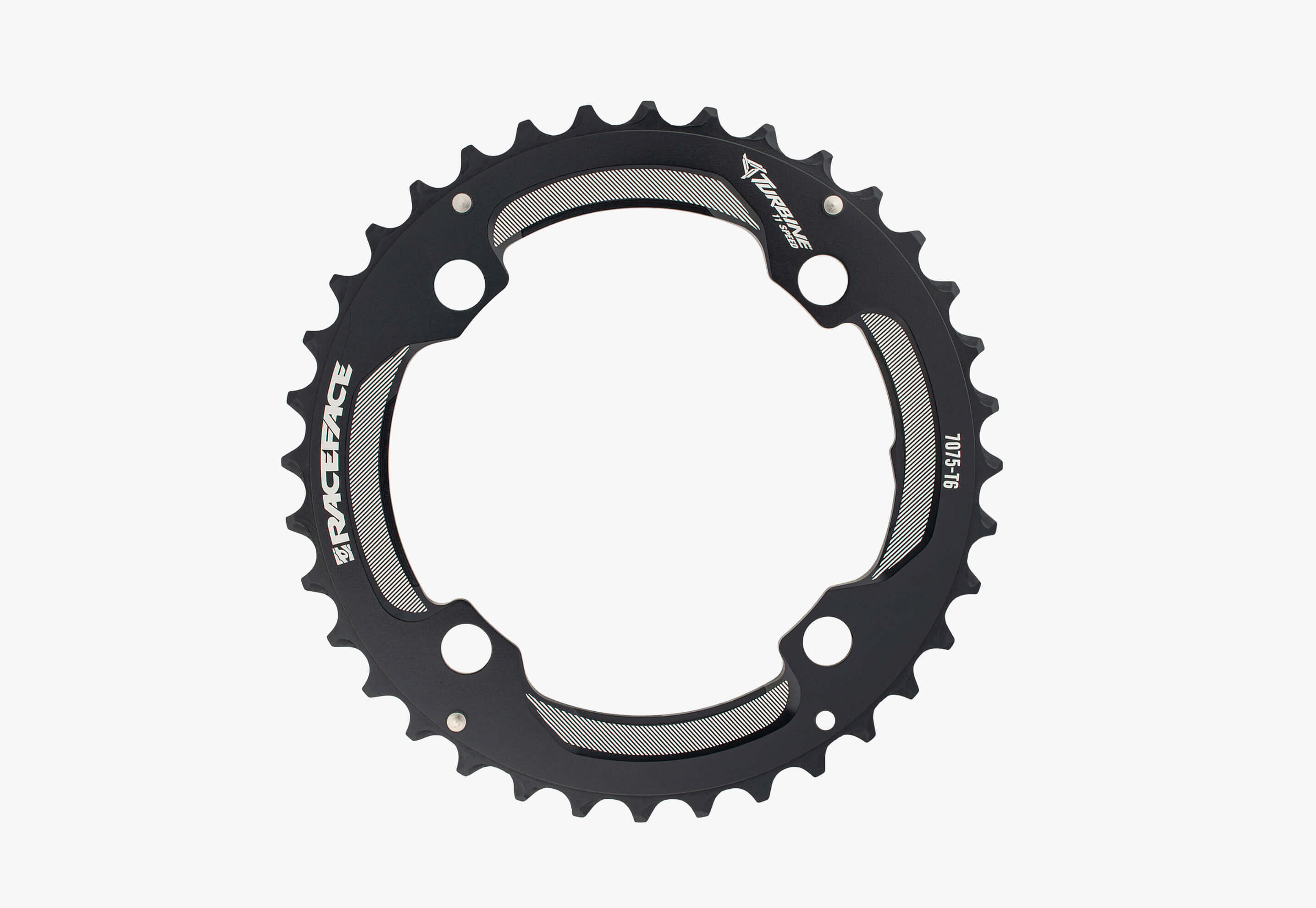 RACE FACE Set di corone TURBINE - 11v - 2x11 - 24/34 - nero