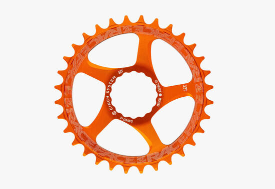 Direktmontage-Ablage – orange