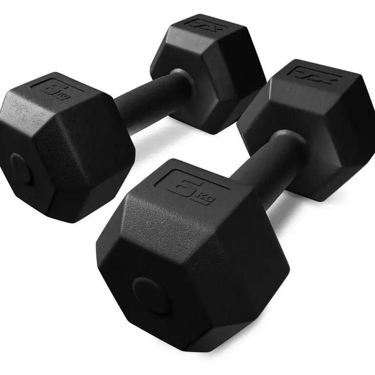 Комплект композитни дъмбели TX-006CD 2×6 кг