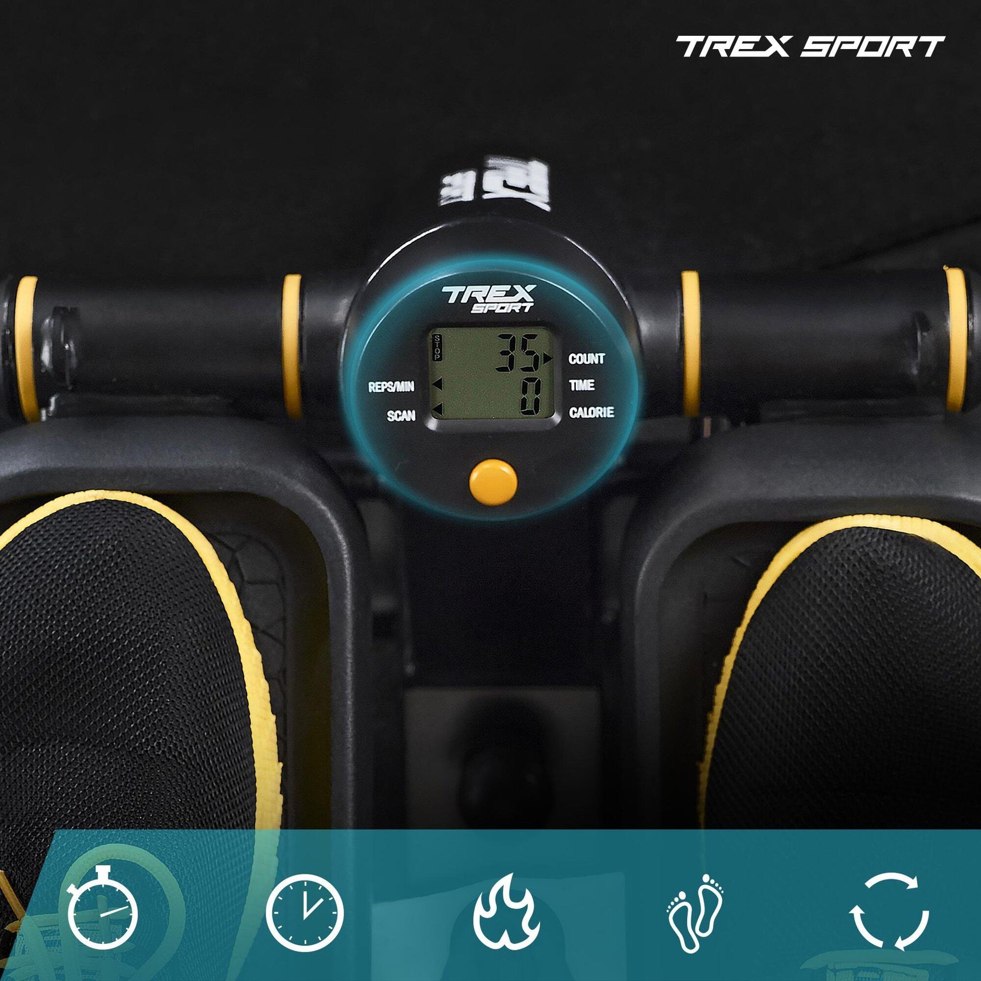 Stepper 2 en 1 Trex Sport TWIZ TX-070SP con bandas elásticas 4/7
