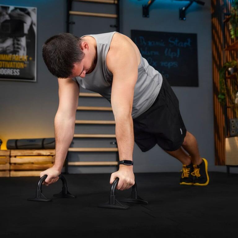 Kit abdominales Trex Sport 4 en 1 rueda flexiones bandas 6/7