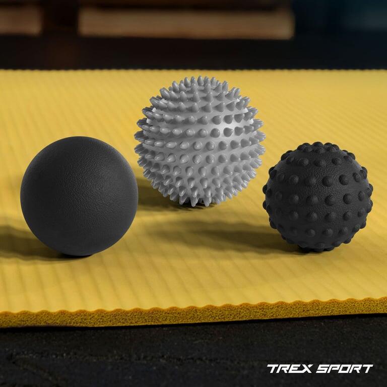 Set de balles de massage Trex Sport 3 pcs 6-7 cm sportifs 5/7