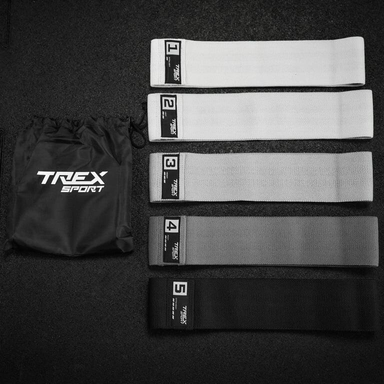 Zestaw 5 gum oporowych Trex Sport Miniband 5–30 kg z torbą