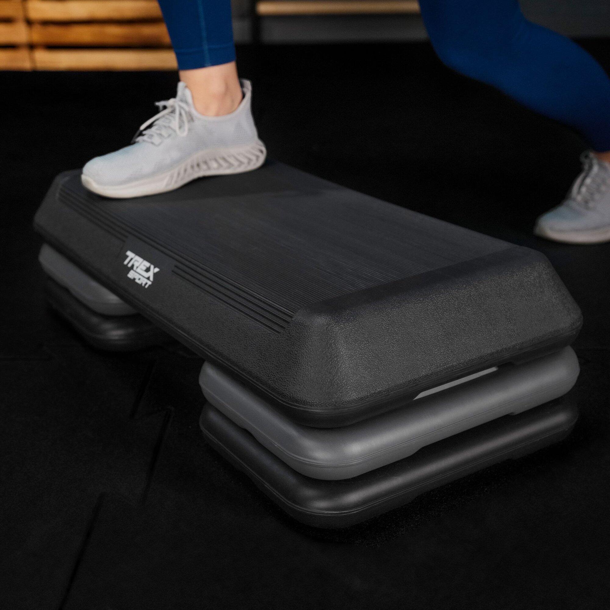 Step aeróbico ajustable Trex Sport para fitness hasta 350 kg 7/7