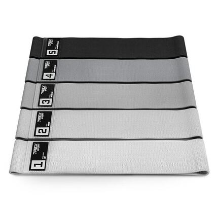 Bandes de résistance 5 pcs Trex Sport Miniband 5-30 kg avec sac