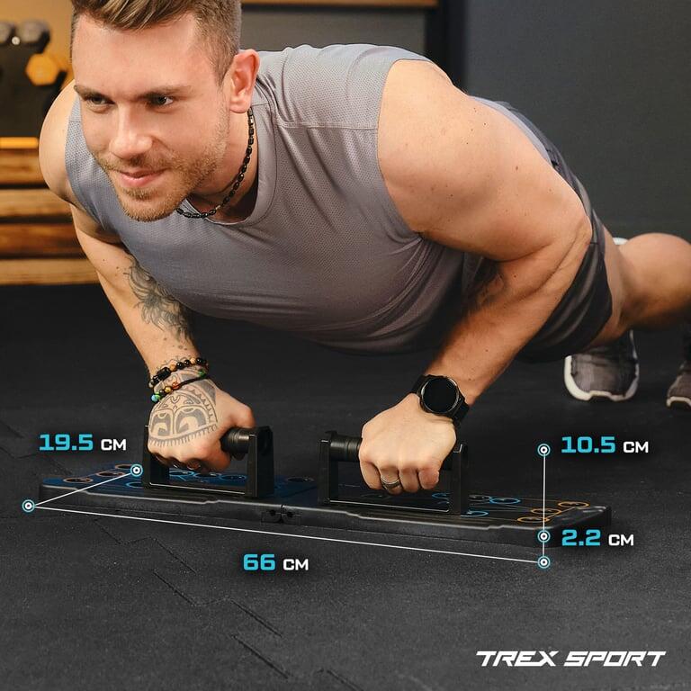 Tabla multifunción Trex Sport para flexiones plegable 6/7