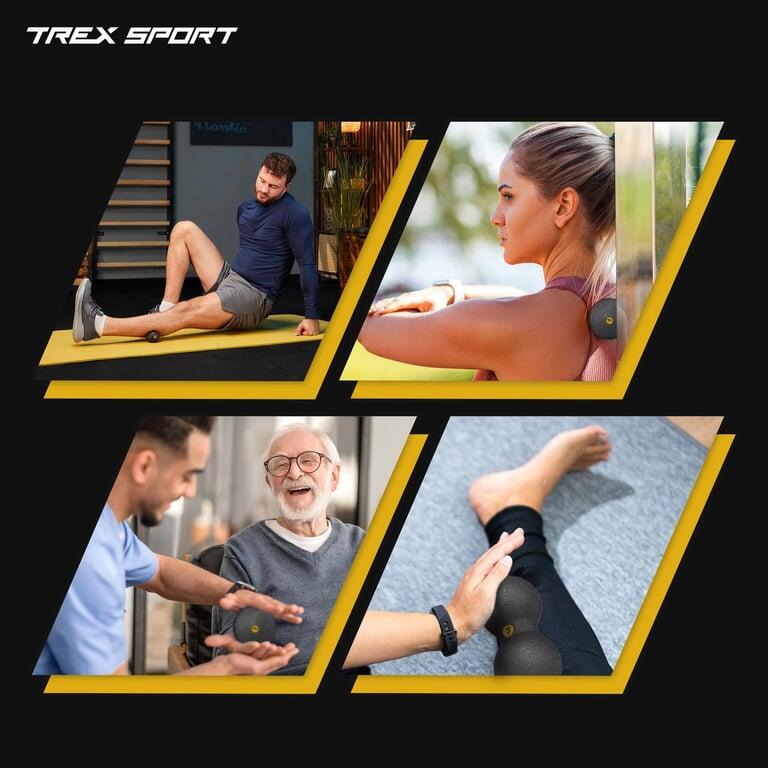 Set pour massage fascias Trex Sport mini rouleau 15 cm + 3 balles 4/7