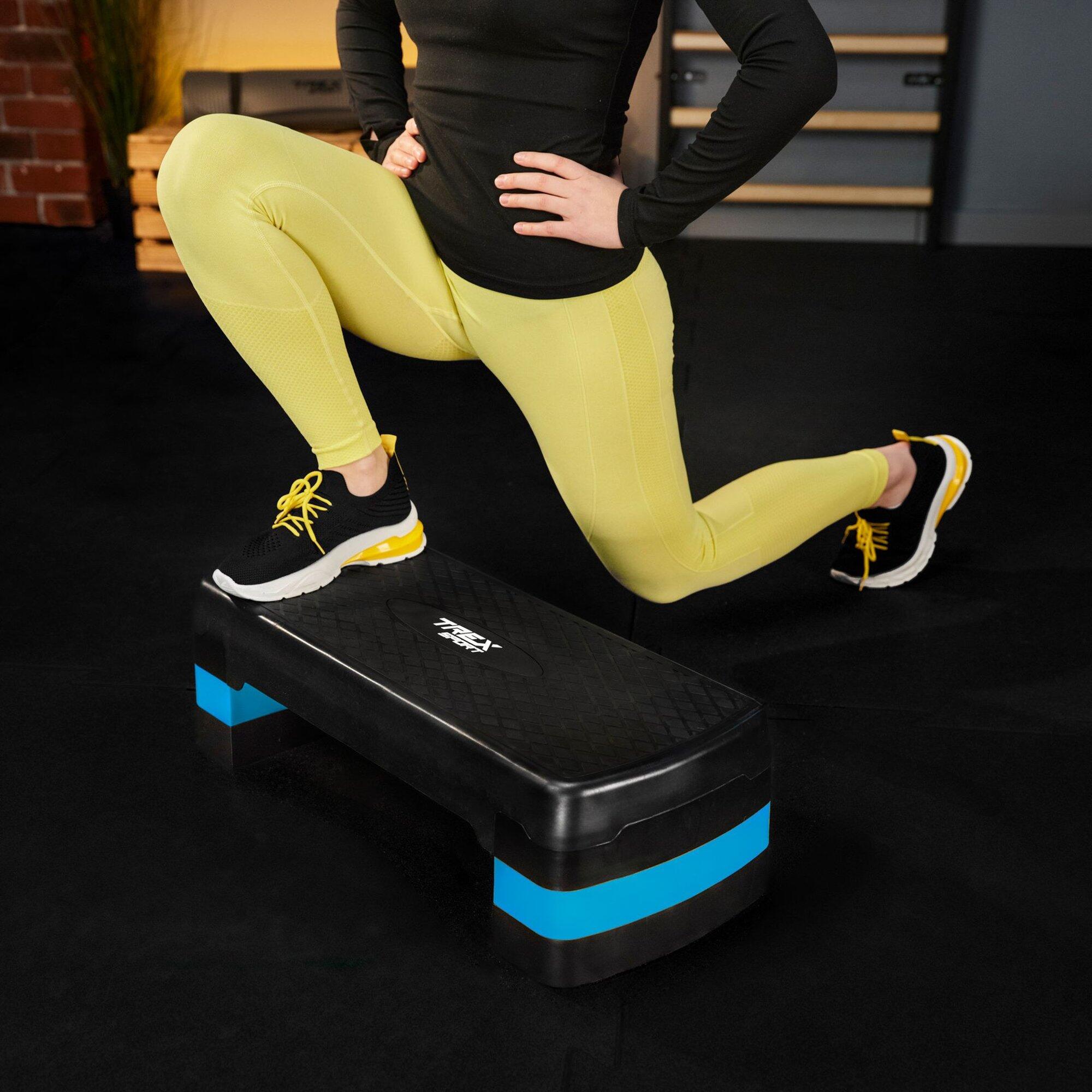 Regulowany step/stepper do ćwiczeń aerobowych i fitness Trex Sport max. 350kg 7/7
