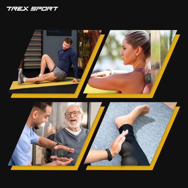 Set pour massage fascias Trex Sport rouleau 33 cm + 2 balles 4/7
