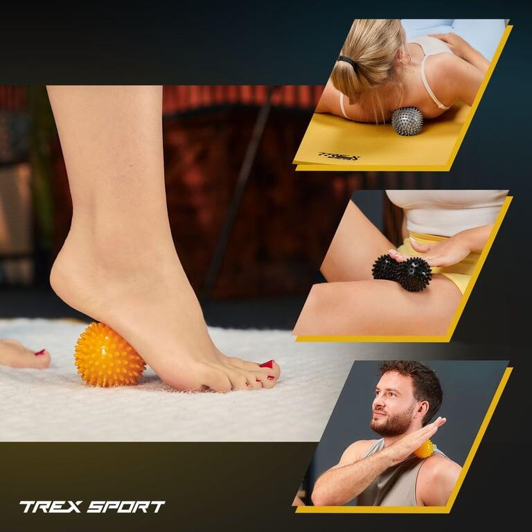Massageballen set Trex Sport 3 stuks 7–9 cm incl. dubbelbal 4/7