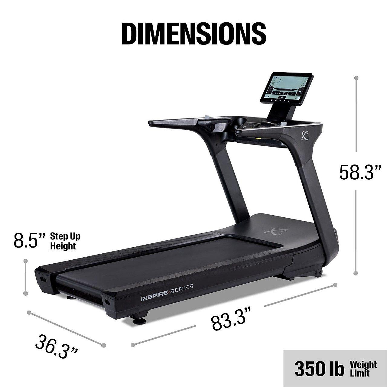 Tapis roulant Inspire Series T7S con display da 15,6 pollici 7/7