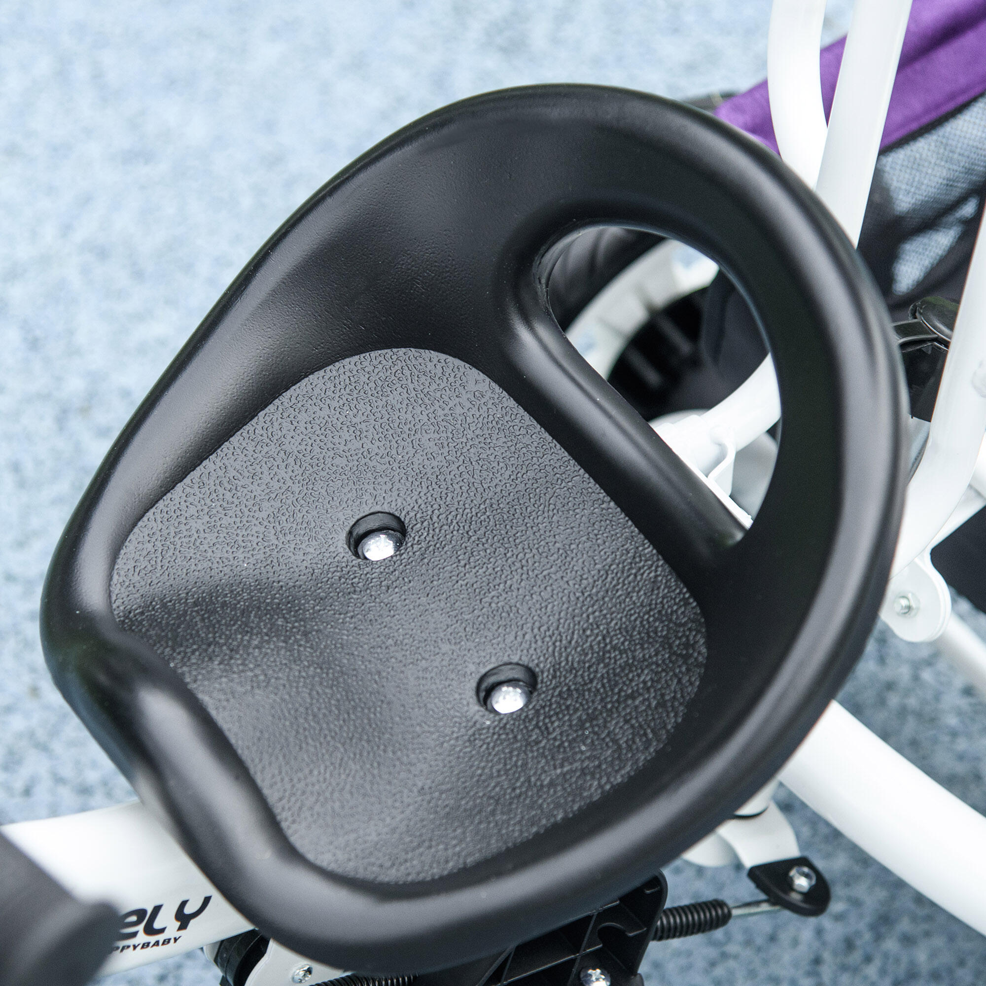 Triciclo evolutivo para bebés 95x50x106 cm roxo HOMCOM 4/5