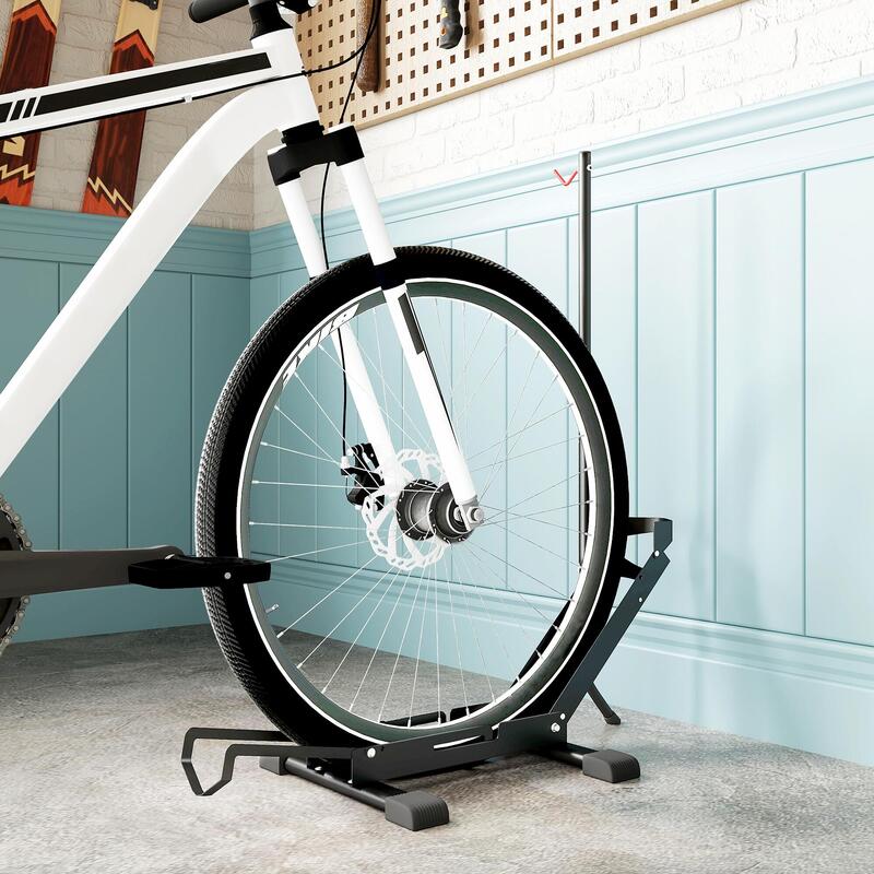 Suport reglabil pentru biciclete SPORTNOW din oțel și plastic, negru