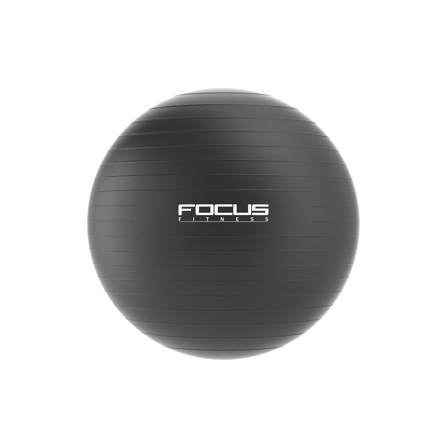 Gym Ball - Zwart - 55 cm 1/5