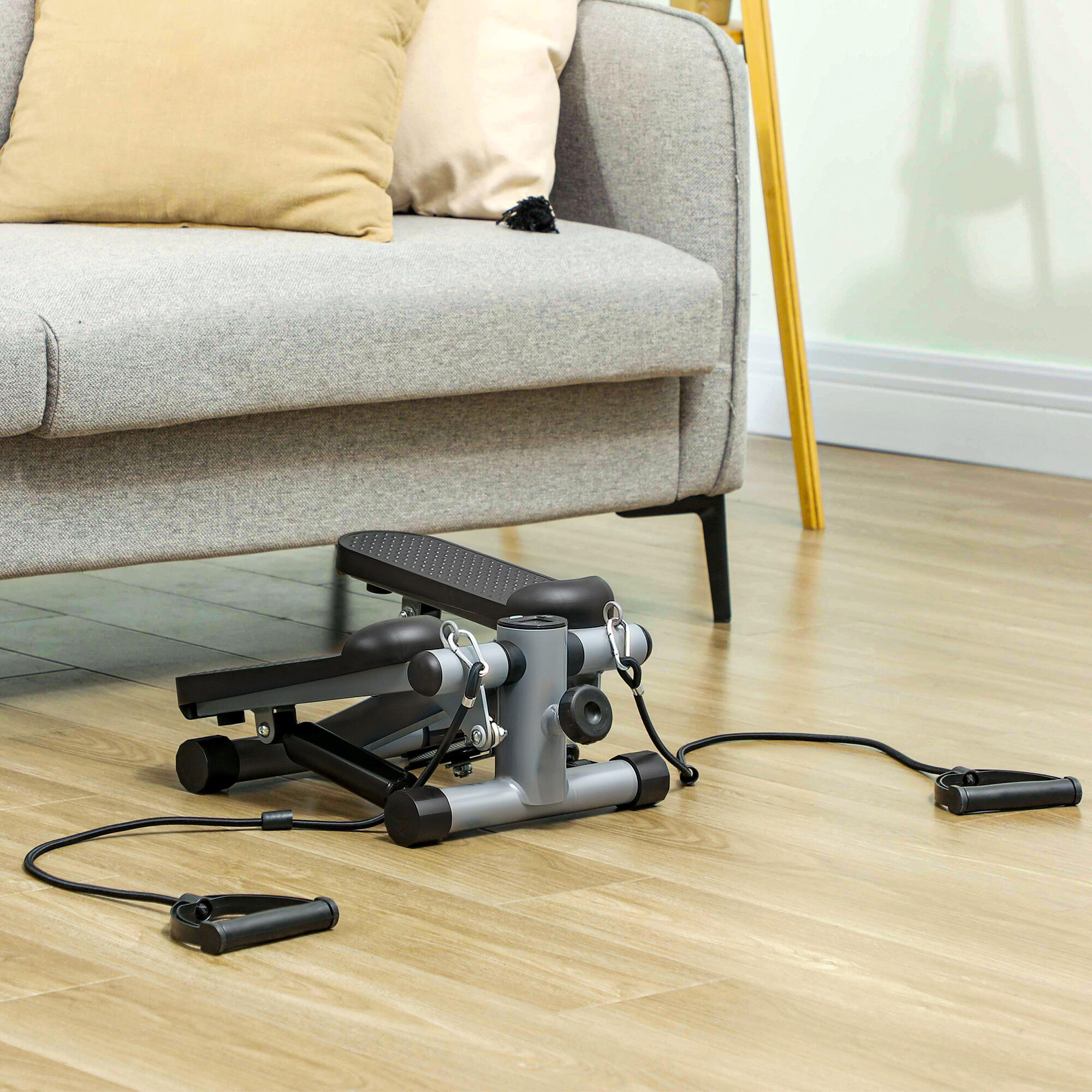 Mini Stepper SPORTNOW 41x30.5x18.5 cm Gris 5/6