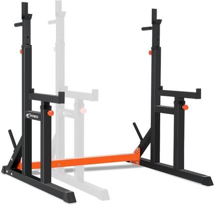 Rack à Squat Réglable Double Support de Barre FF